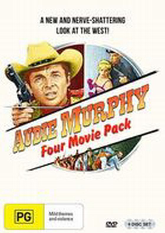 Audie Murphy: Four Movie Pack (DVD) -
