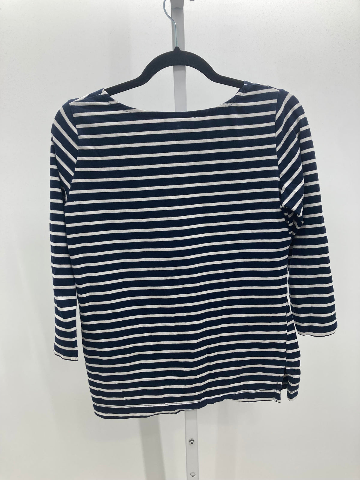 Navy Size X Small Maternity 3/4 Sleeve Shirt
