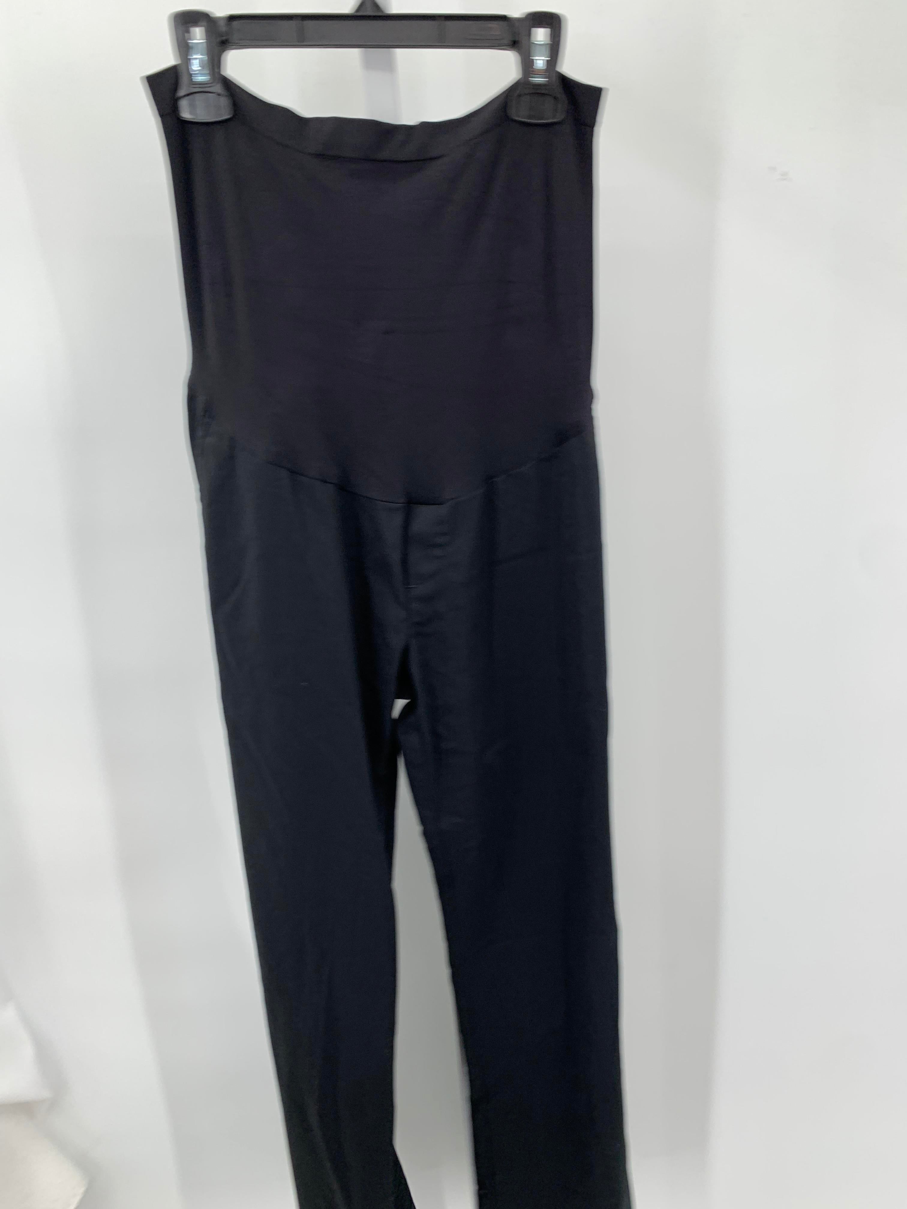 A Pea in the Pod Black Size Medium Maternity Pants