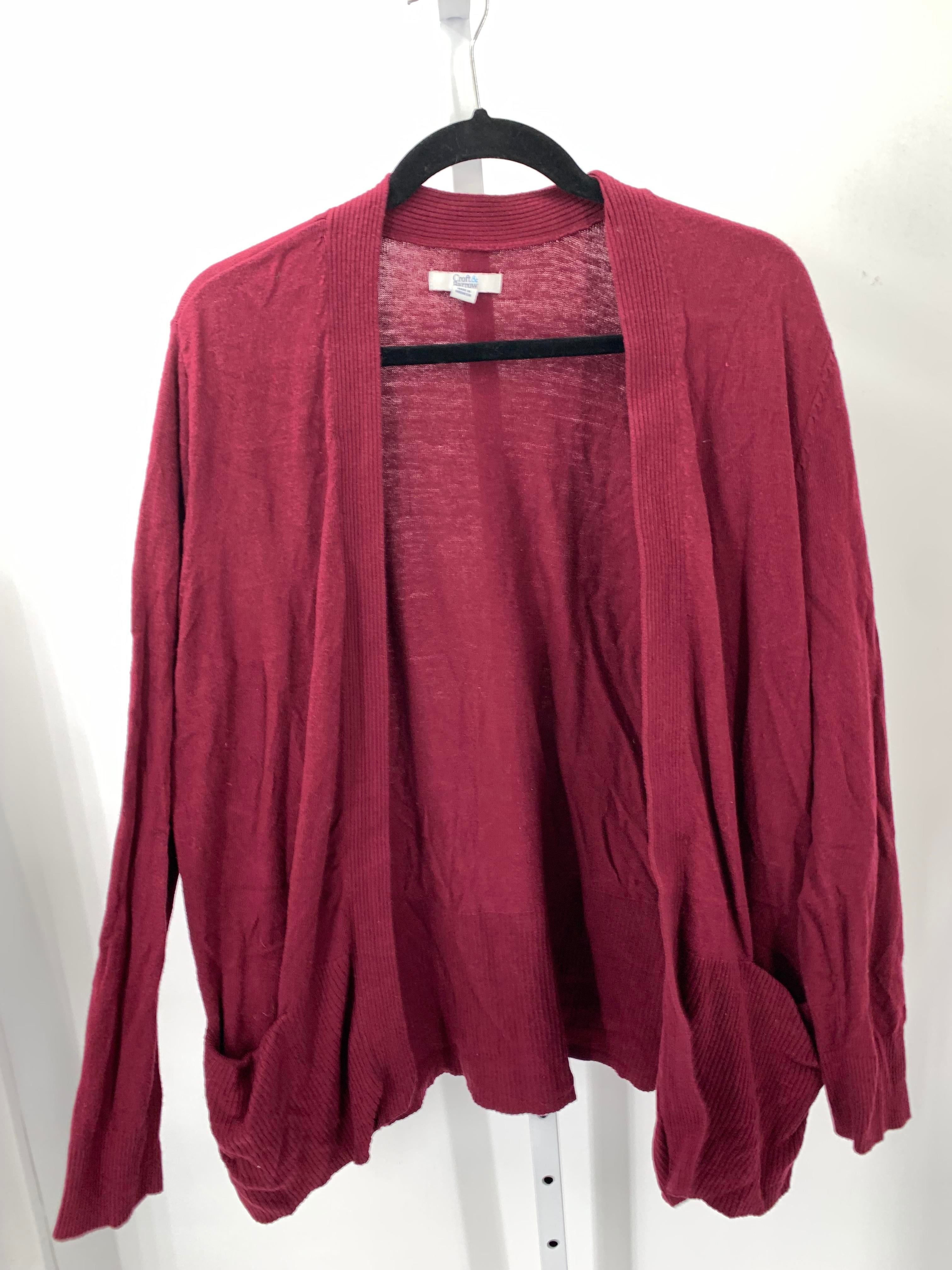 Croft & Barrow Size Extra Large Misses Cardigan