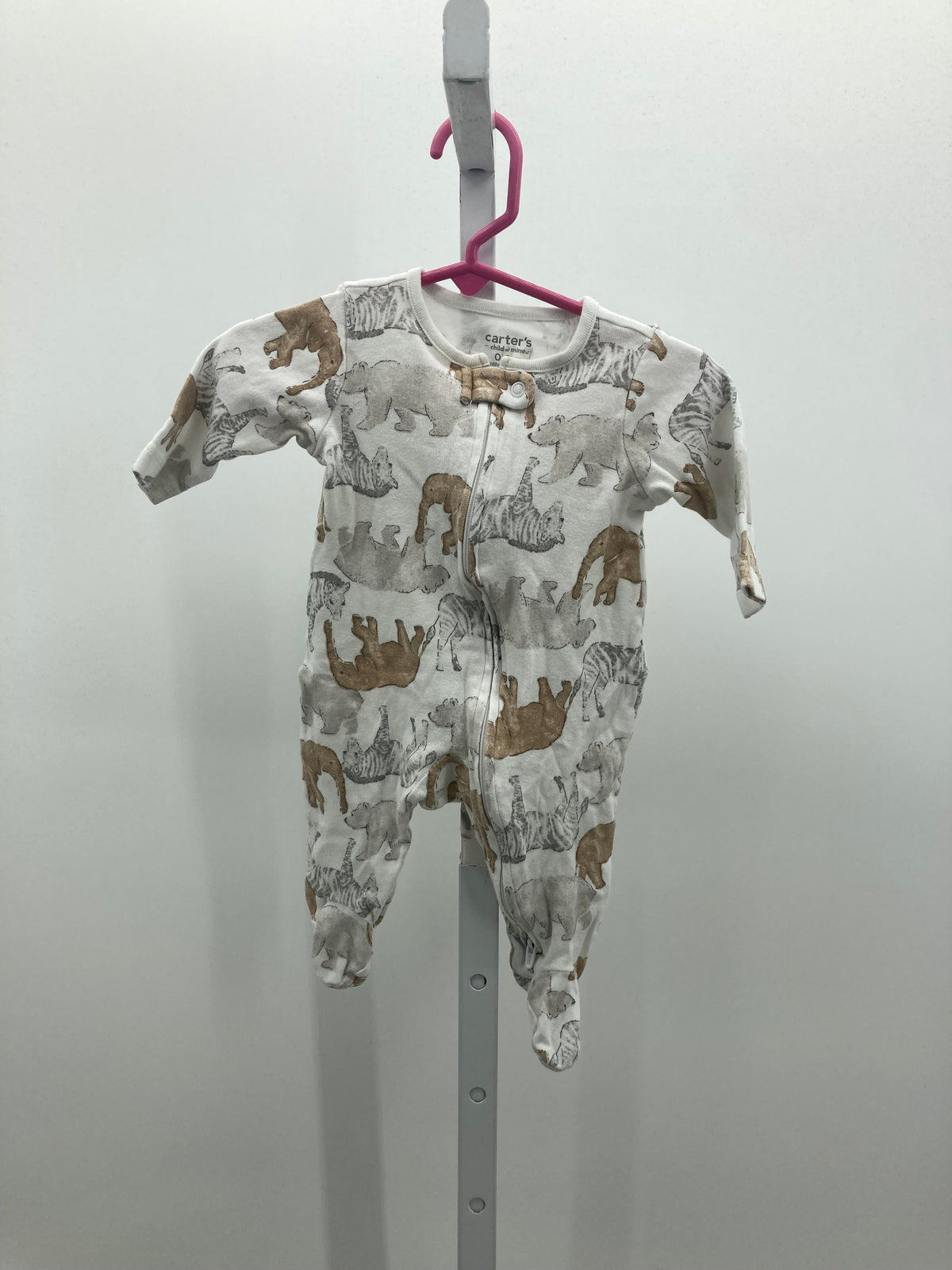ANIMALS ZIP KNIT