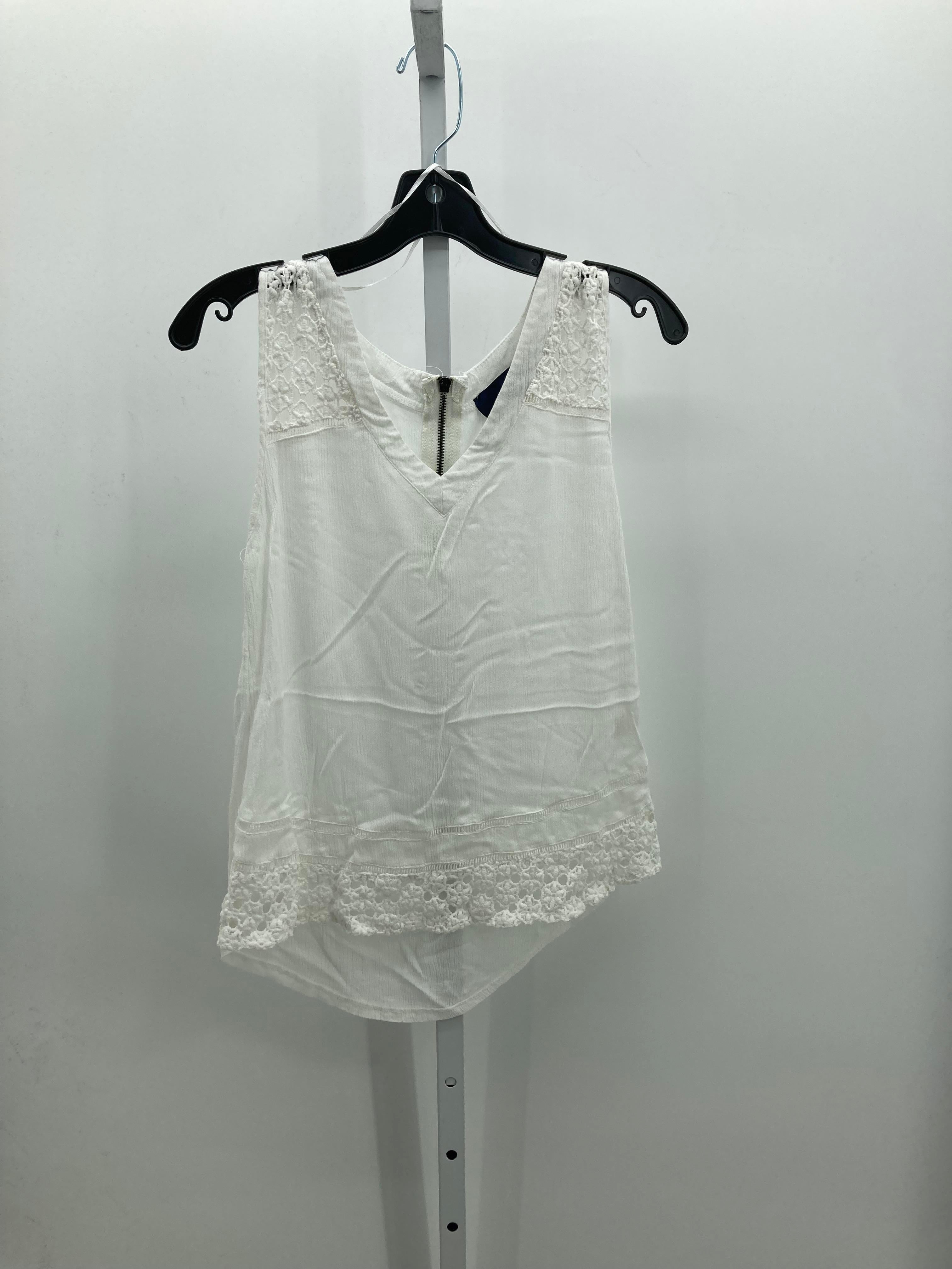 Blue Rain Size Small Misses Sleeveless Shirt