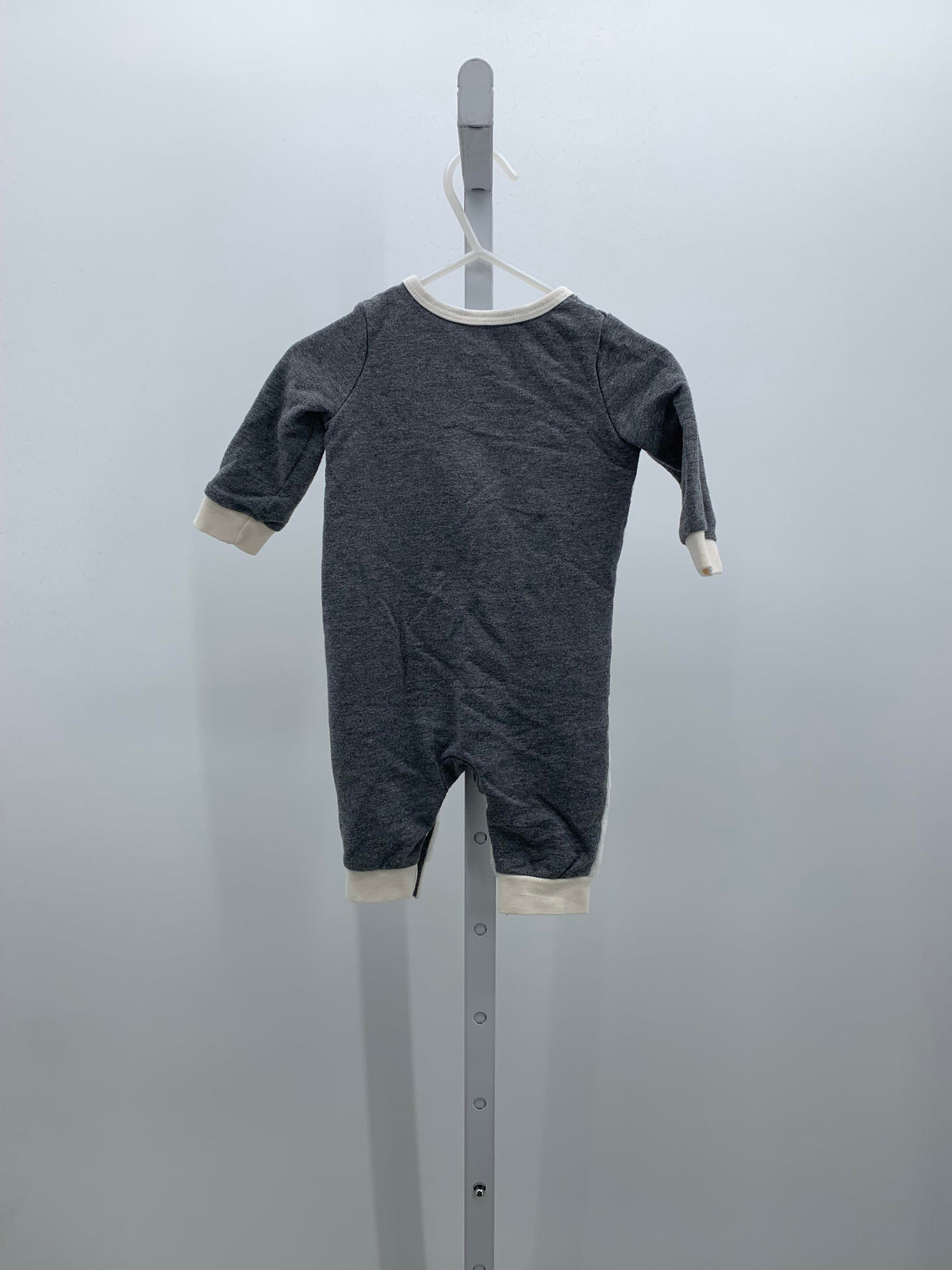 LONG SLV ROMPER SNOW MAN.