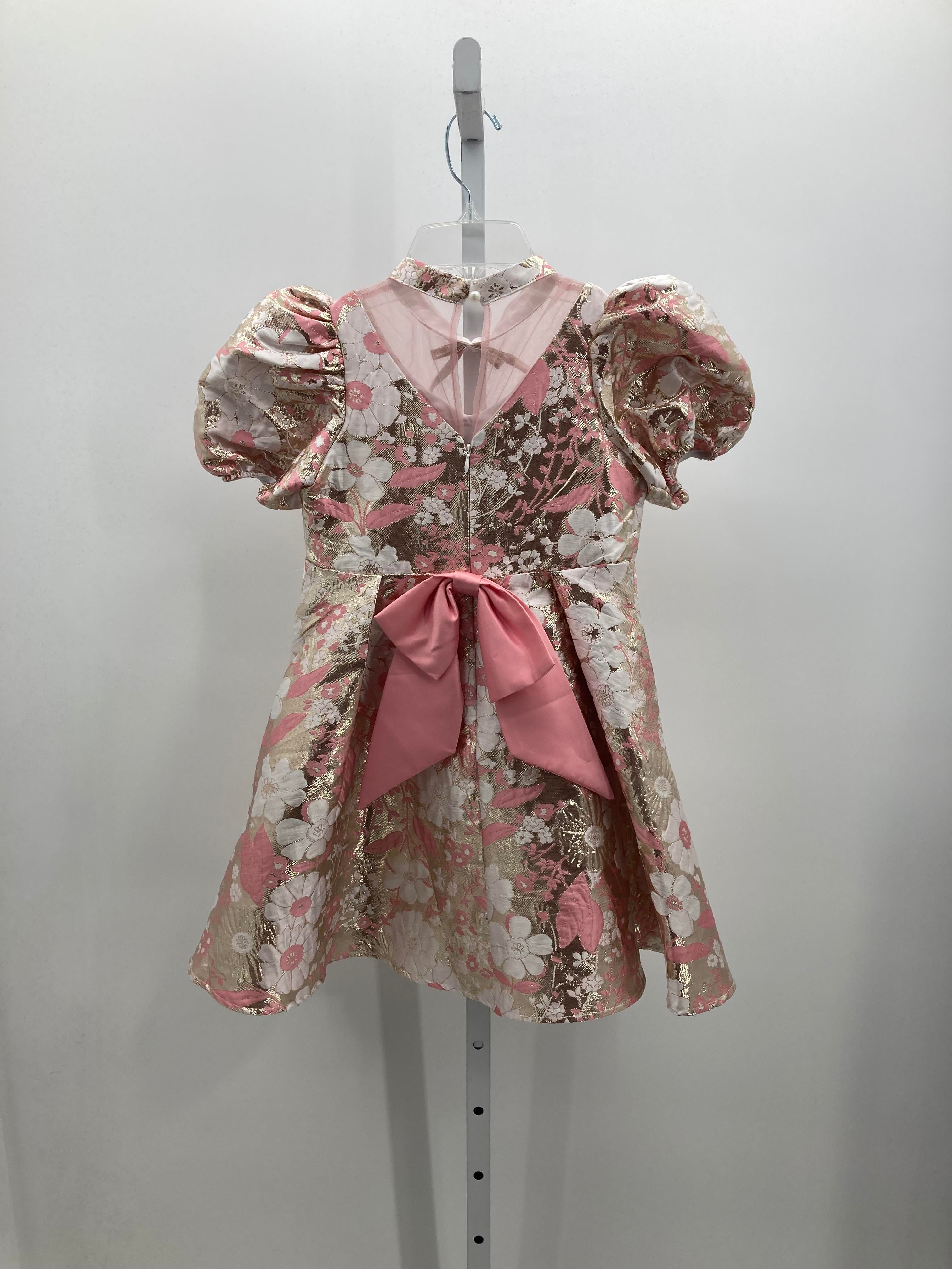 Size 7 Girls Short Sleeve Dress