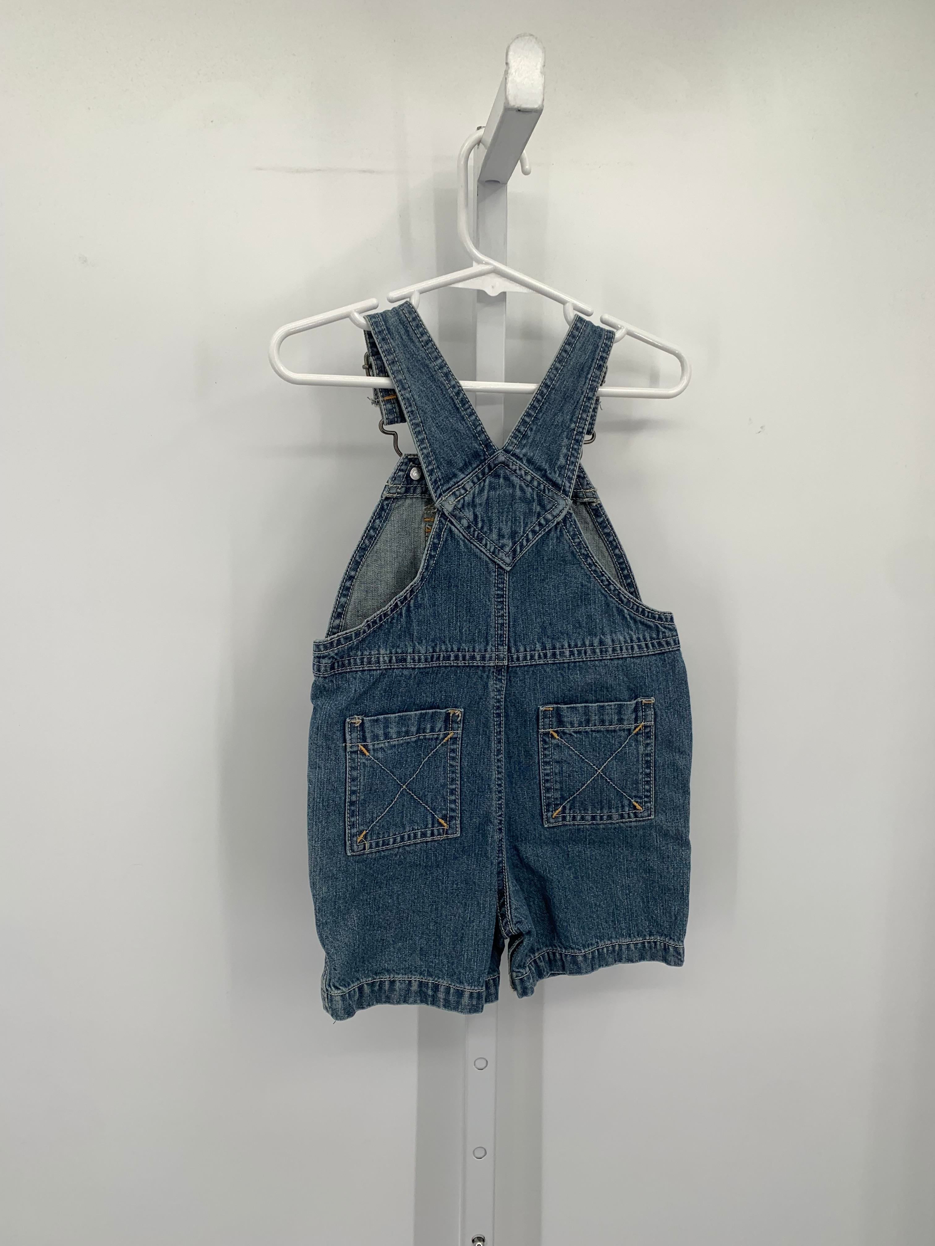 SHARK DENIM SHORTALLS