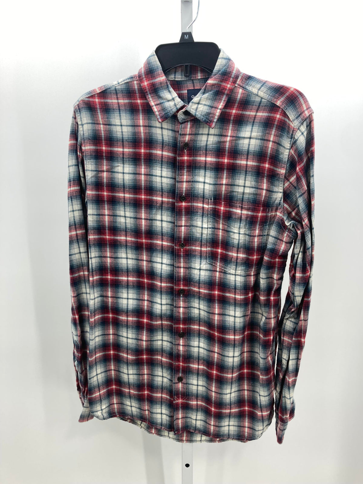 BLUE WHITE PLAID