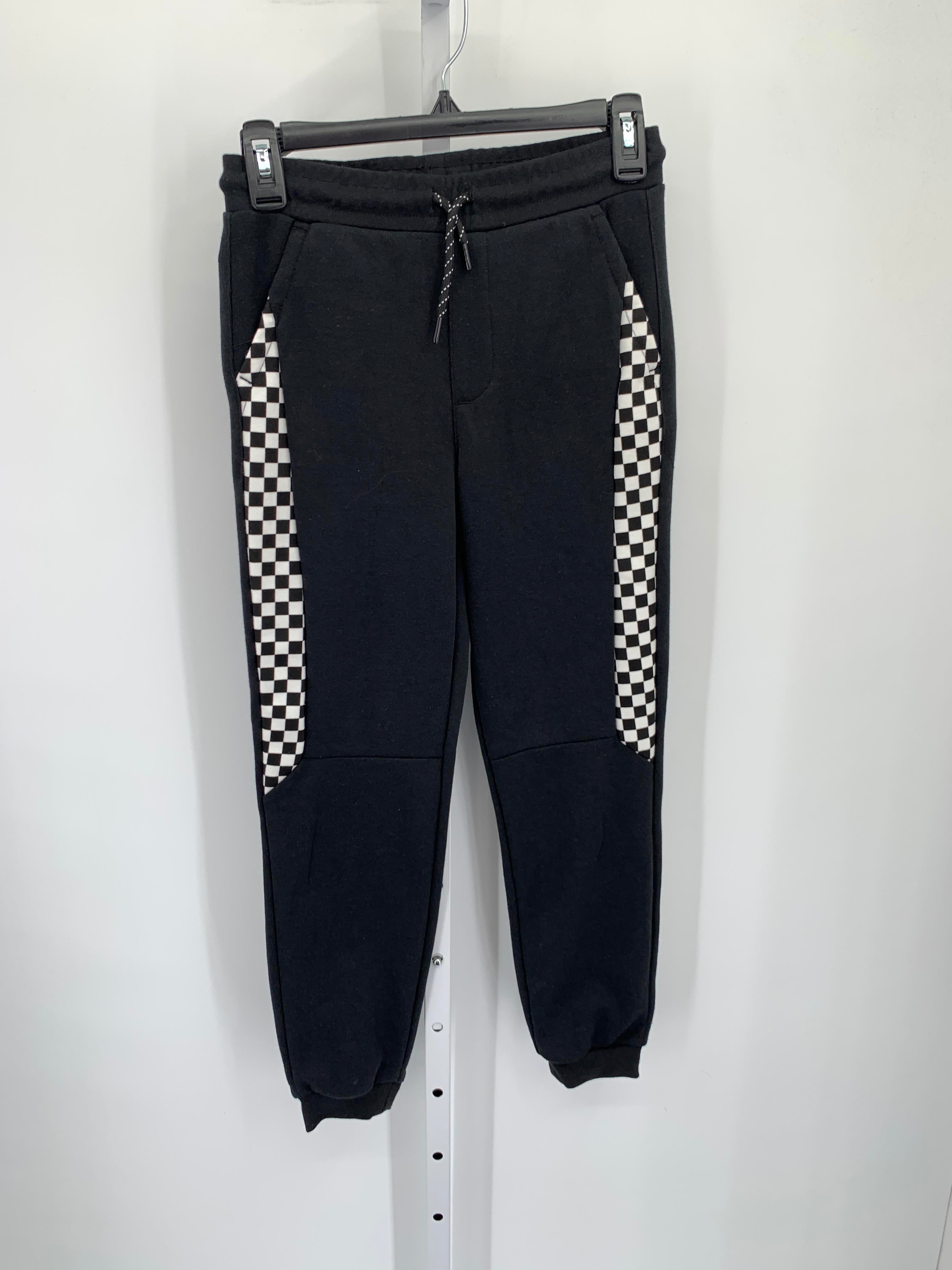 DRAWSTRING WAIST CHECKERED