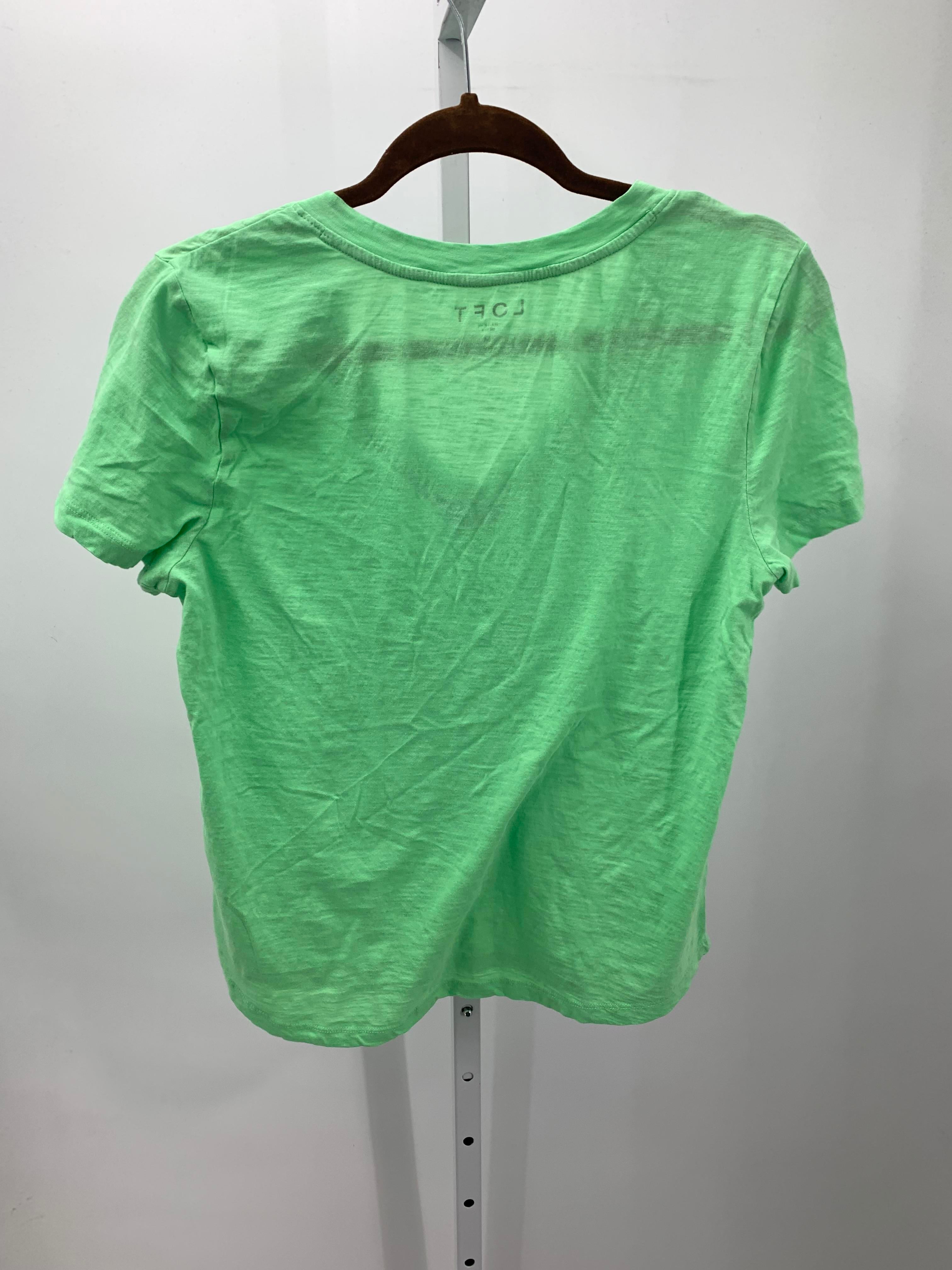 Loft Size Medium Misses Short Sleeve Shirt