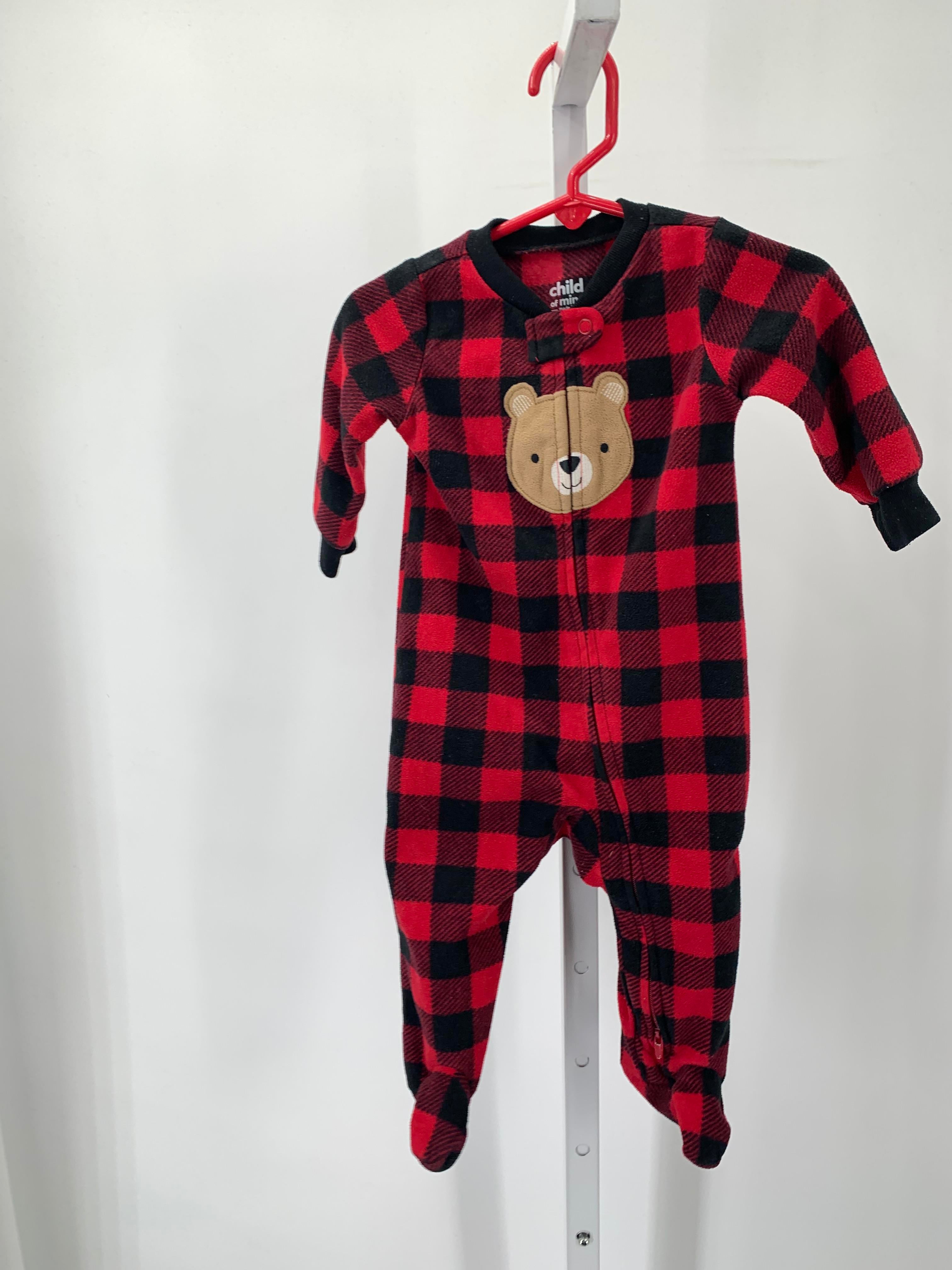 BLACK PLAID BEAR