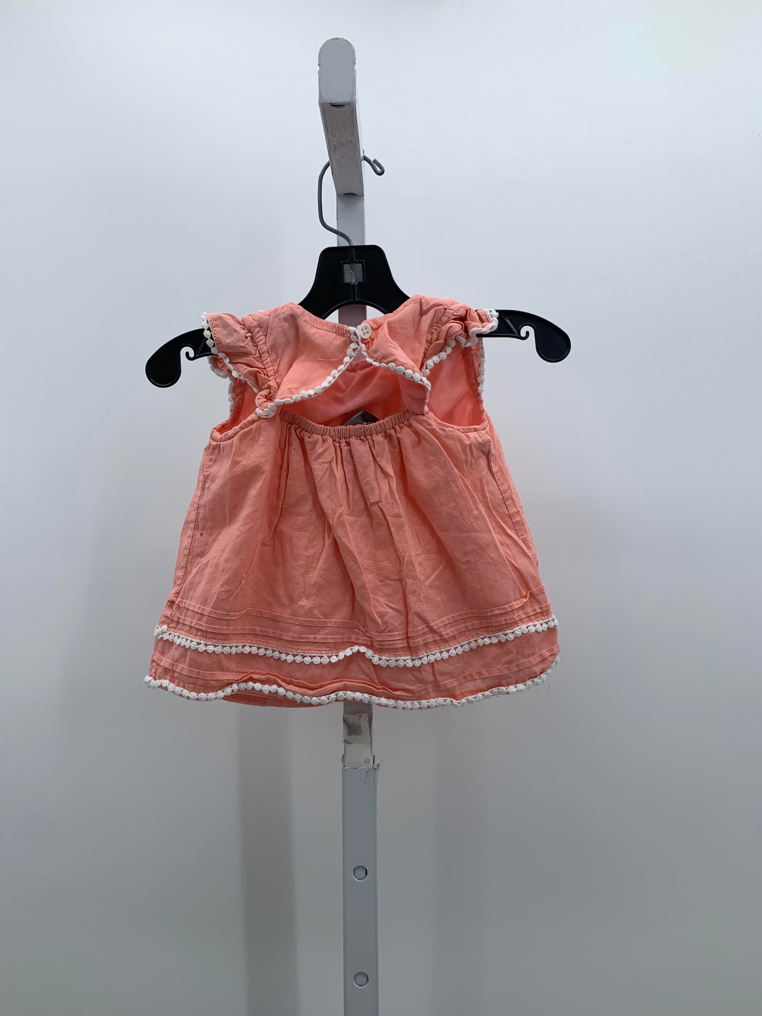 Size 6-9 mon Girls Sleeveless Shirt