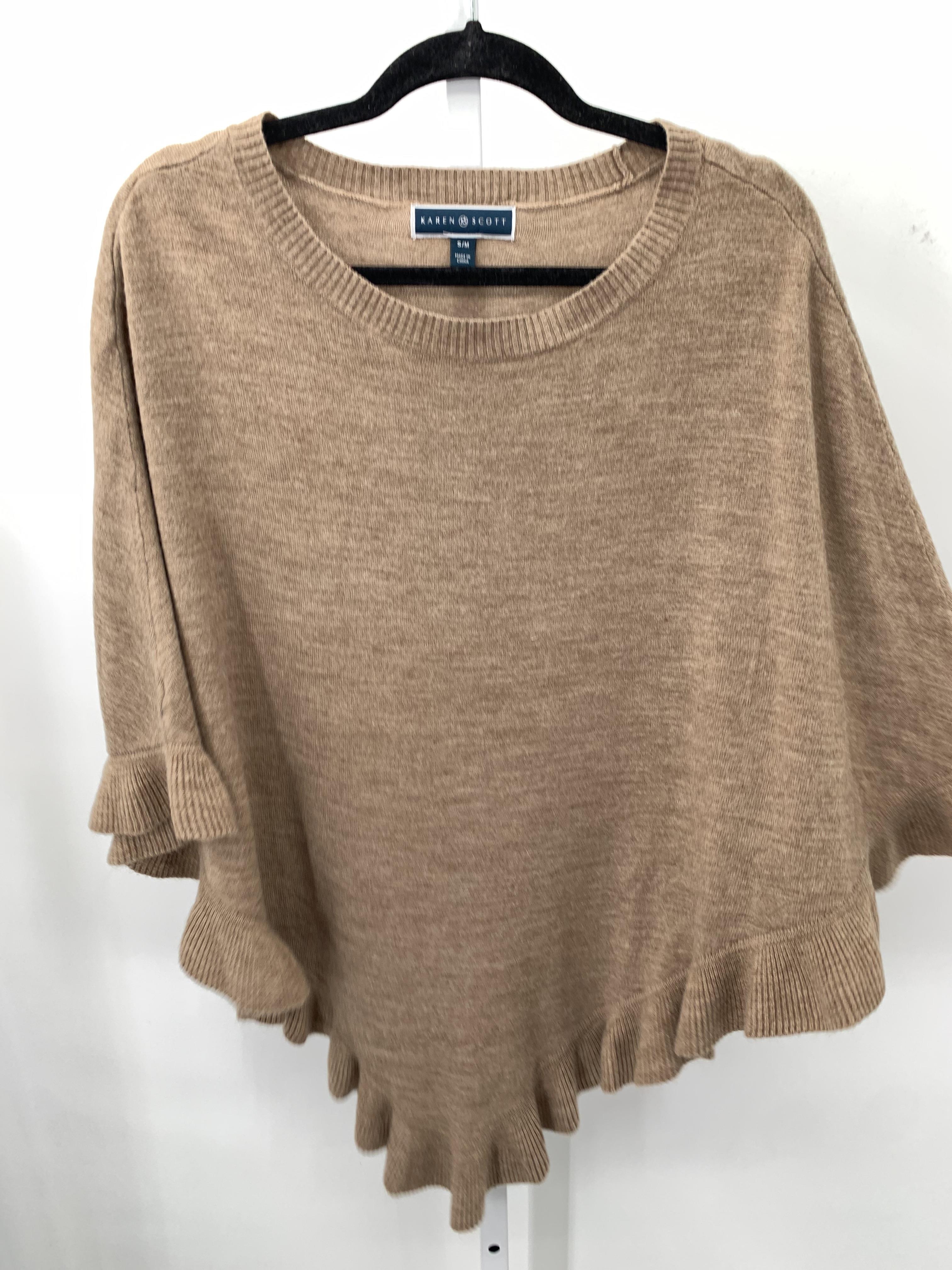 Karen Scott Size Small Misses Poncho