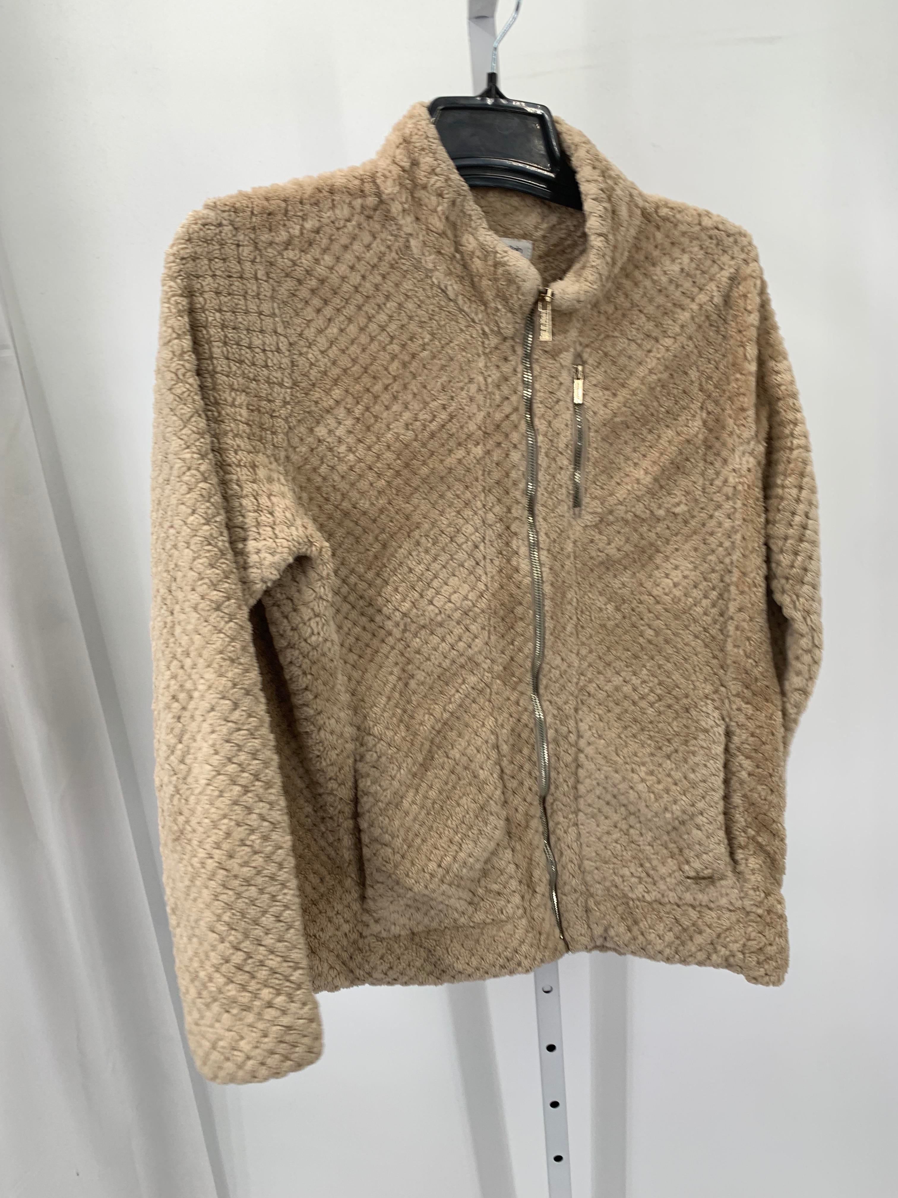 Calvin Klein Size Large Misses Fleece Jacket
