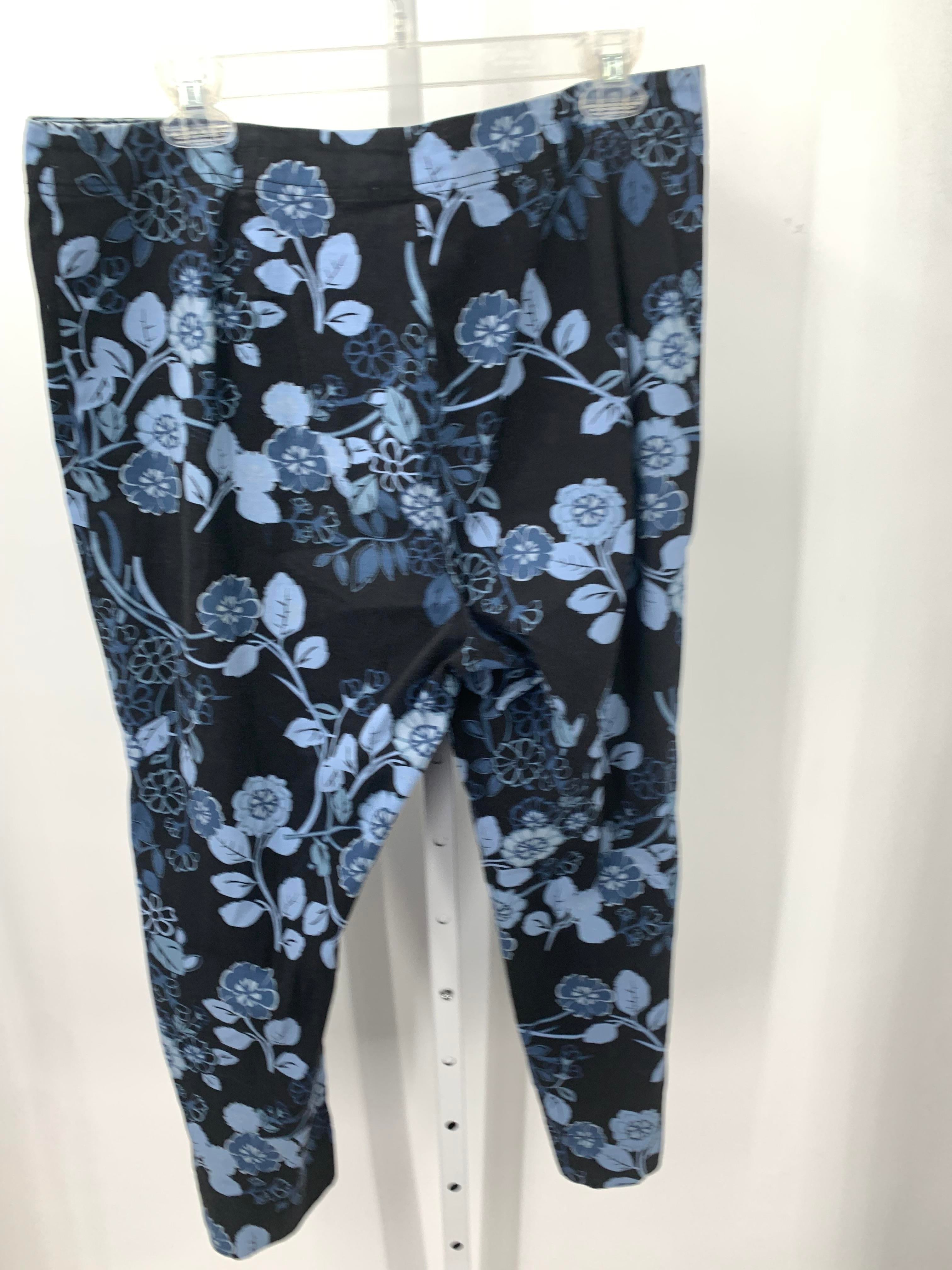 Leslie Fay Size 18 Misses Cropped Pants