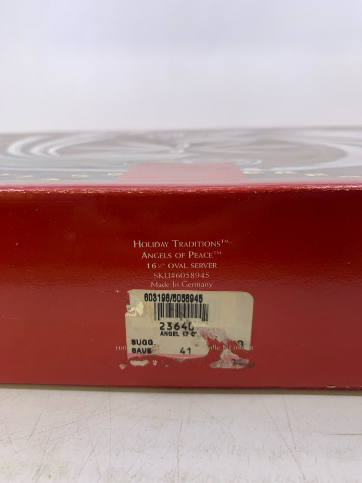 GORHAM ANGELS OF PEACE OVAL SERVER.