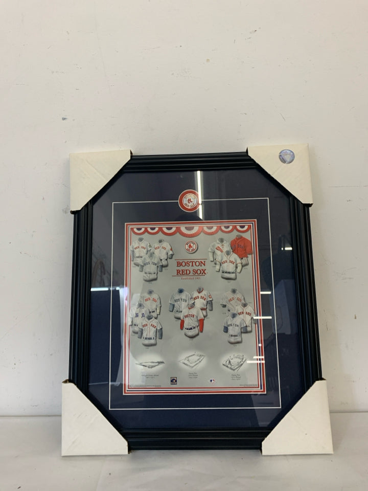 BOSTON RED SOX FRAMED PRINT.