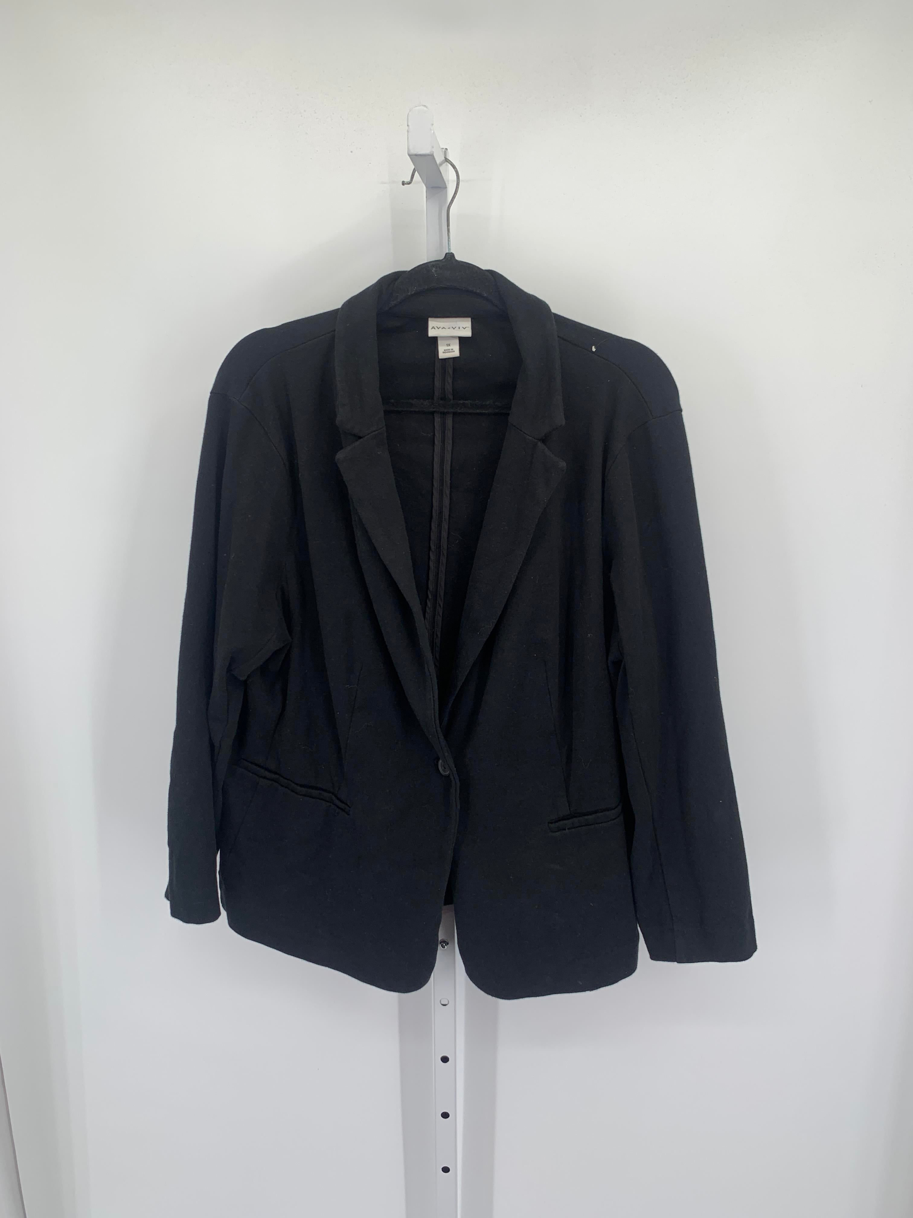 Ava & Viv Size 1X Womens Blazer