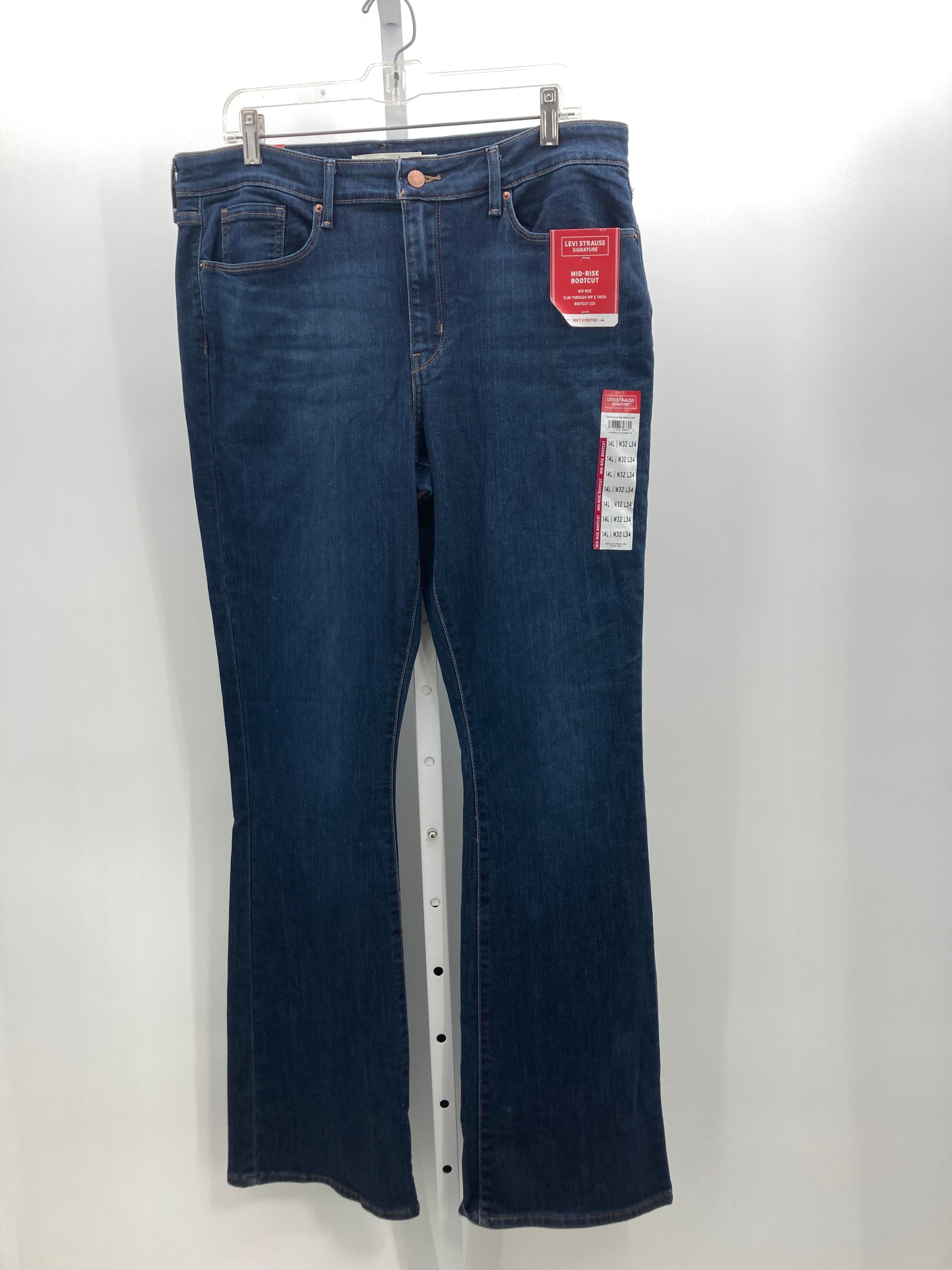 Levis Size 14 Long Misses Jeans