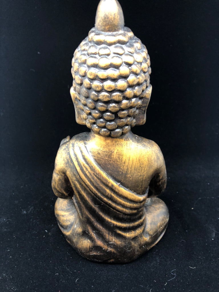 BLACK/GOLD BUDDHA STATUE.