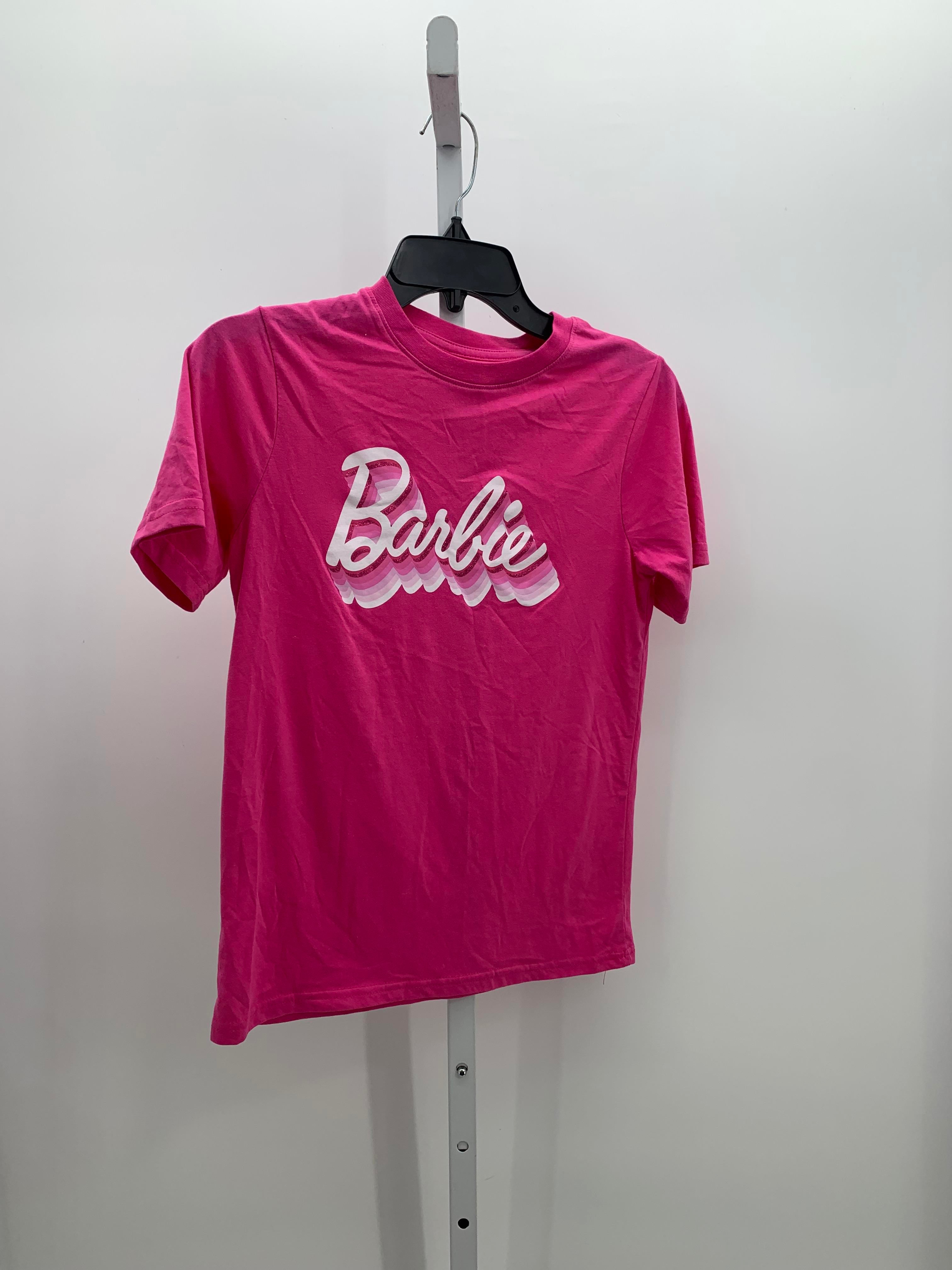 Barbie Size 14-16 Girls Short Sleeve Shirt