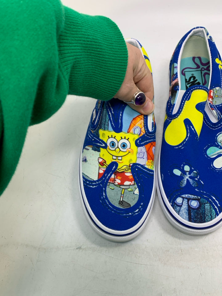 Vans SpongeBob Squarepants Shoes (Men-7.5, Wom- 9)- New With Tags