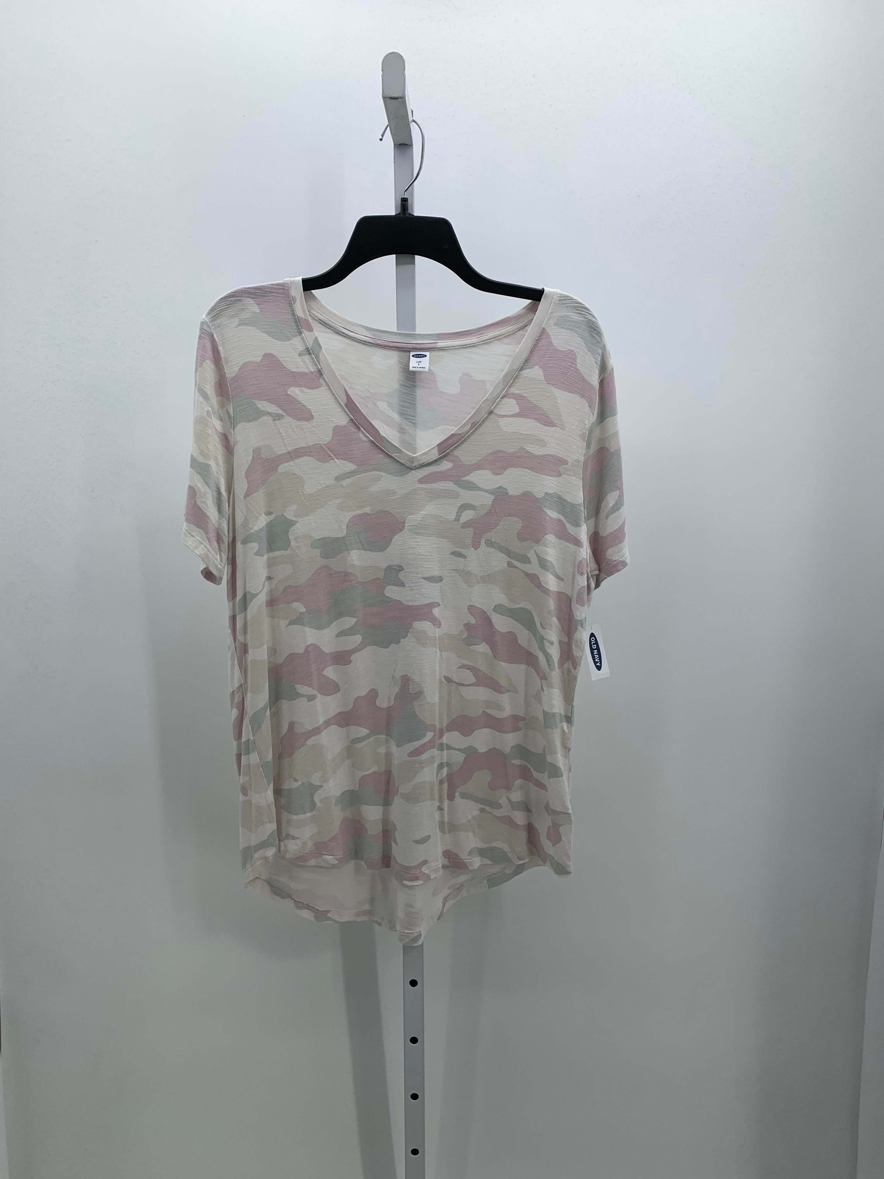 Old Navy Size Large Misses Short Sleeve Shirt