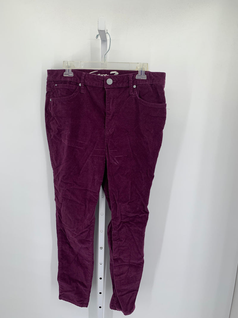 Seven Apparel Size 14 Misses Corduroy Pants