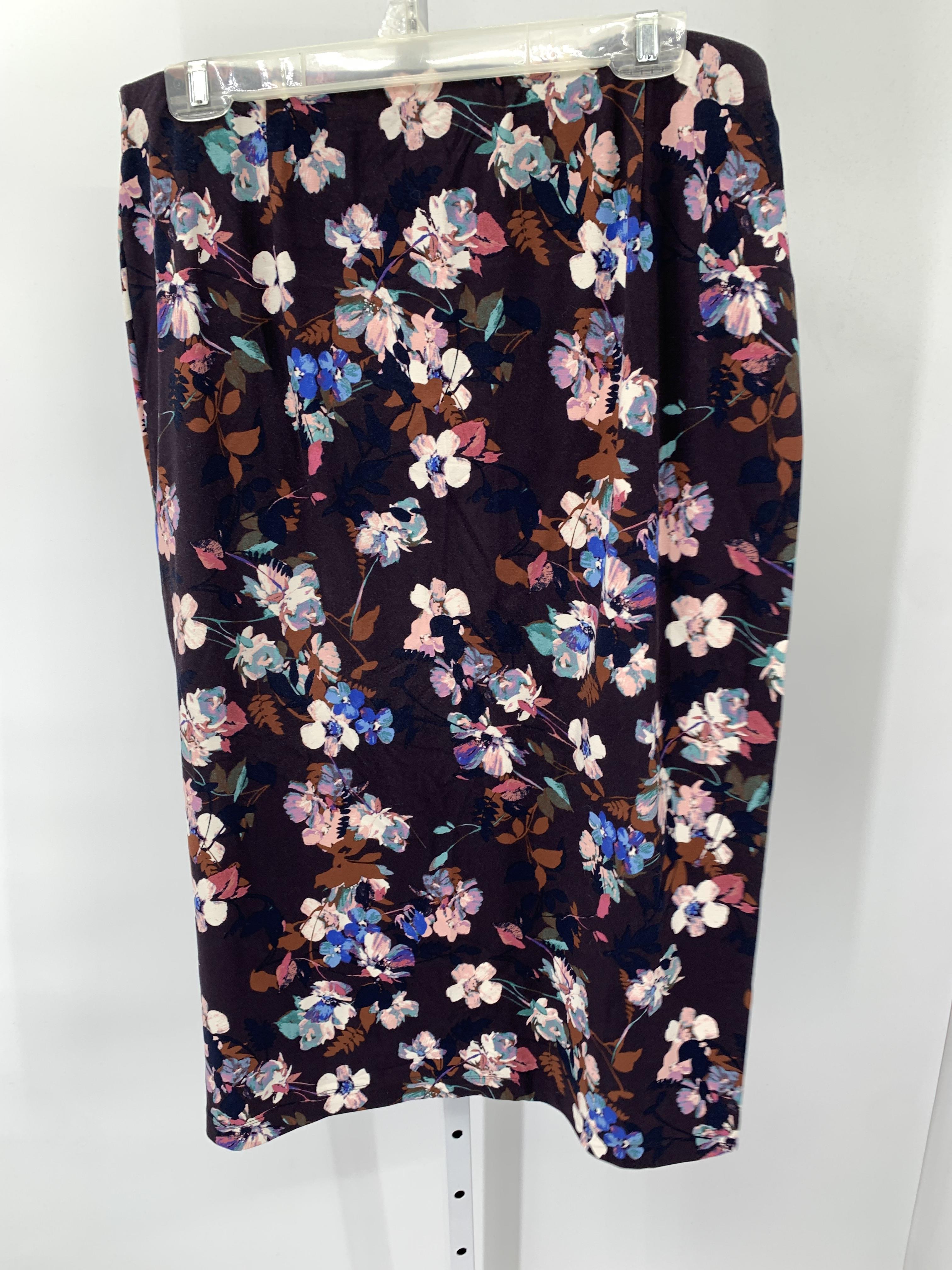 J-Jill Size Large Misses Skirt