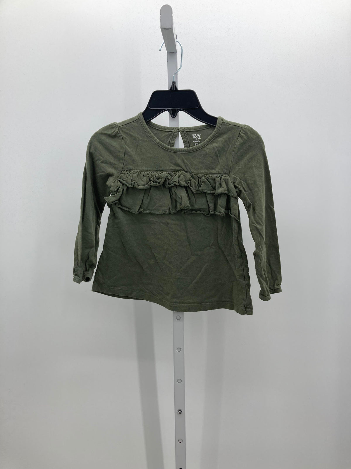 Just One You Size 5T Girls Long Sleeve Shirt