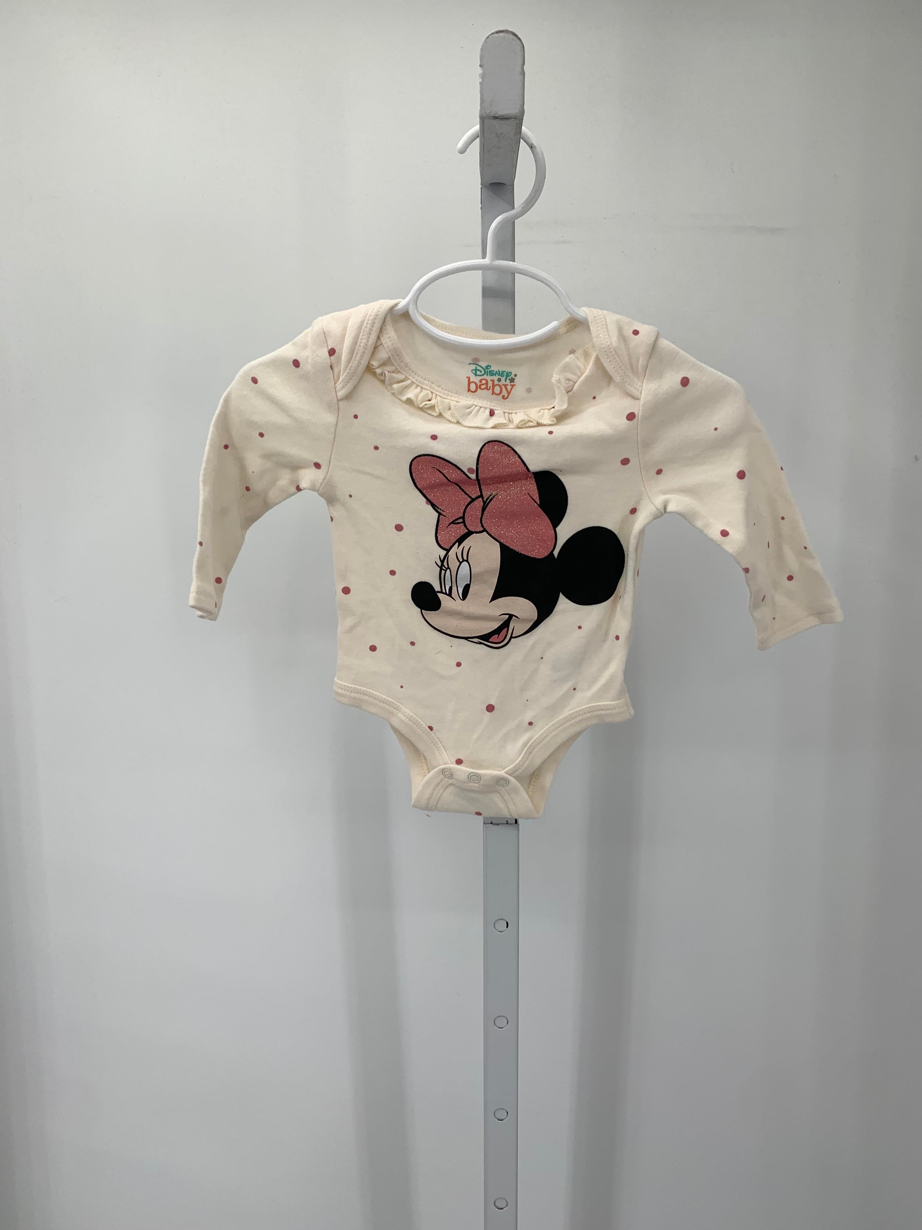 Disney Baby Size 3-6 Months Girls Long Sleeve Shirt