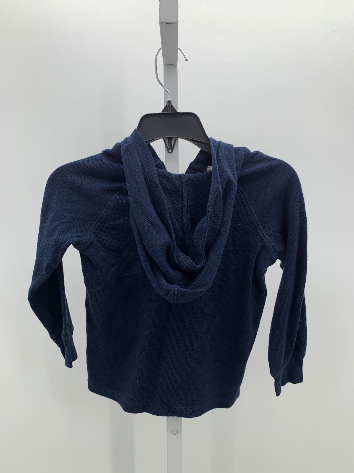 HOODED WAFFLE KNIT