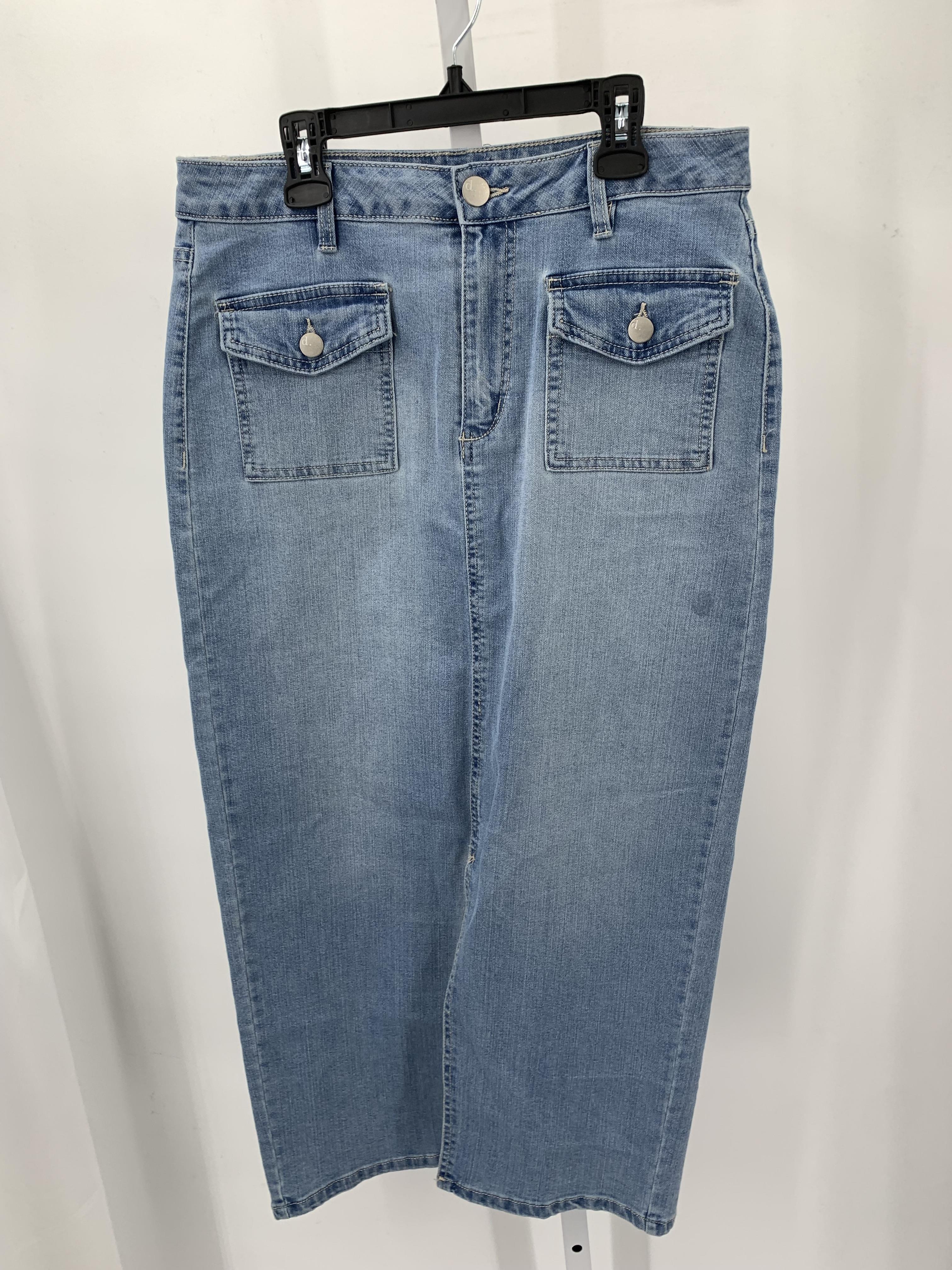 d. jeans Size 12 Misses Skirt