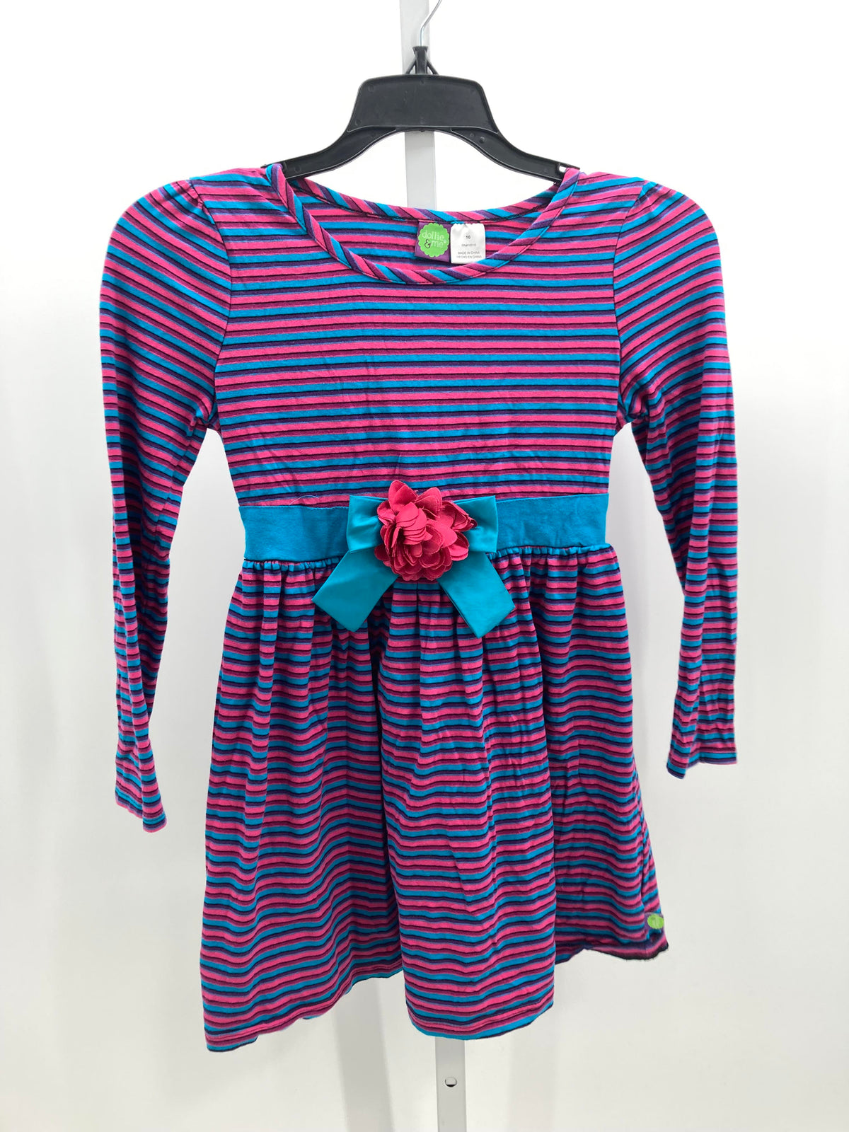 Dollie & Me Size 10 Girls Long Sleeve Dress