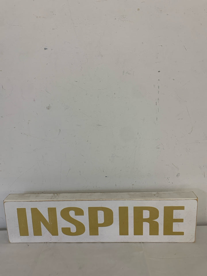 "INSPIRE" WALL HANGING.