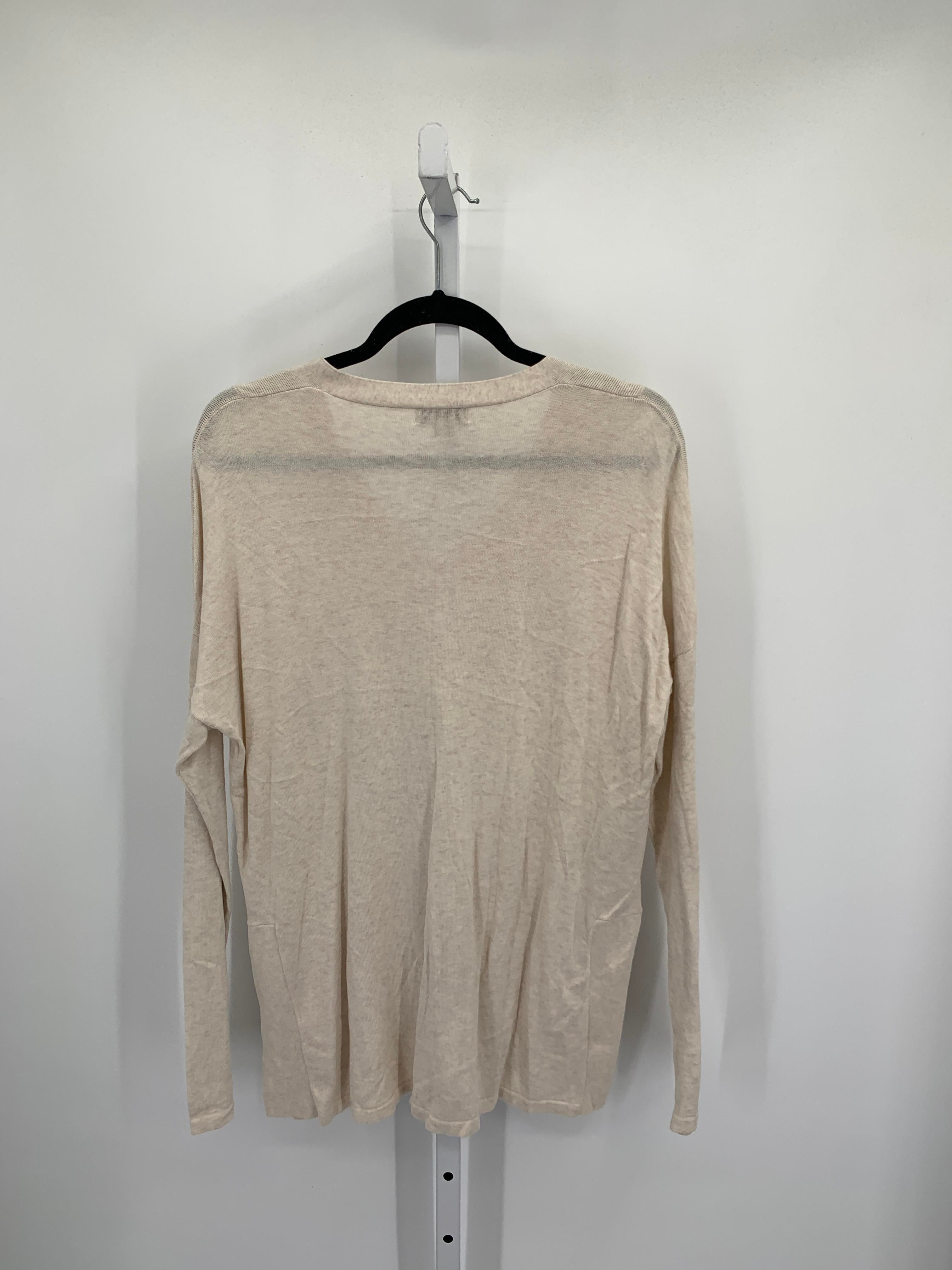 Size Extra Large Misses Long Slv Sweater