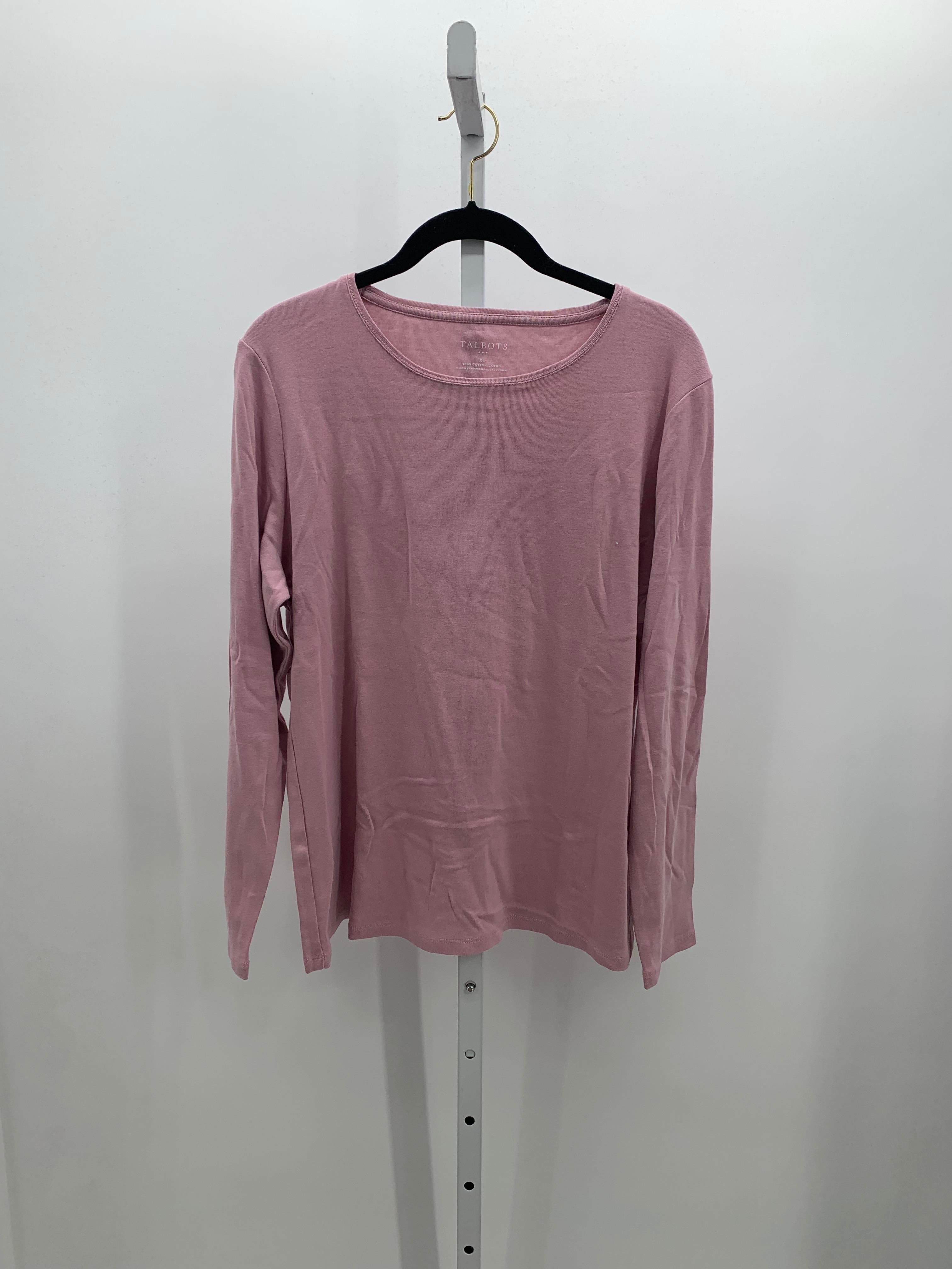 Talbots Size Extra Large Misses Long Sleeve Shirt