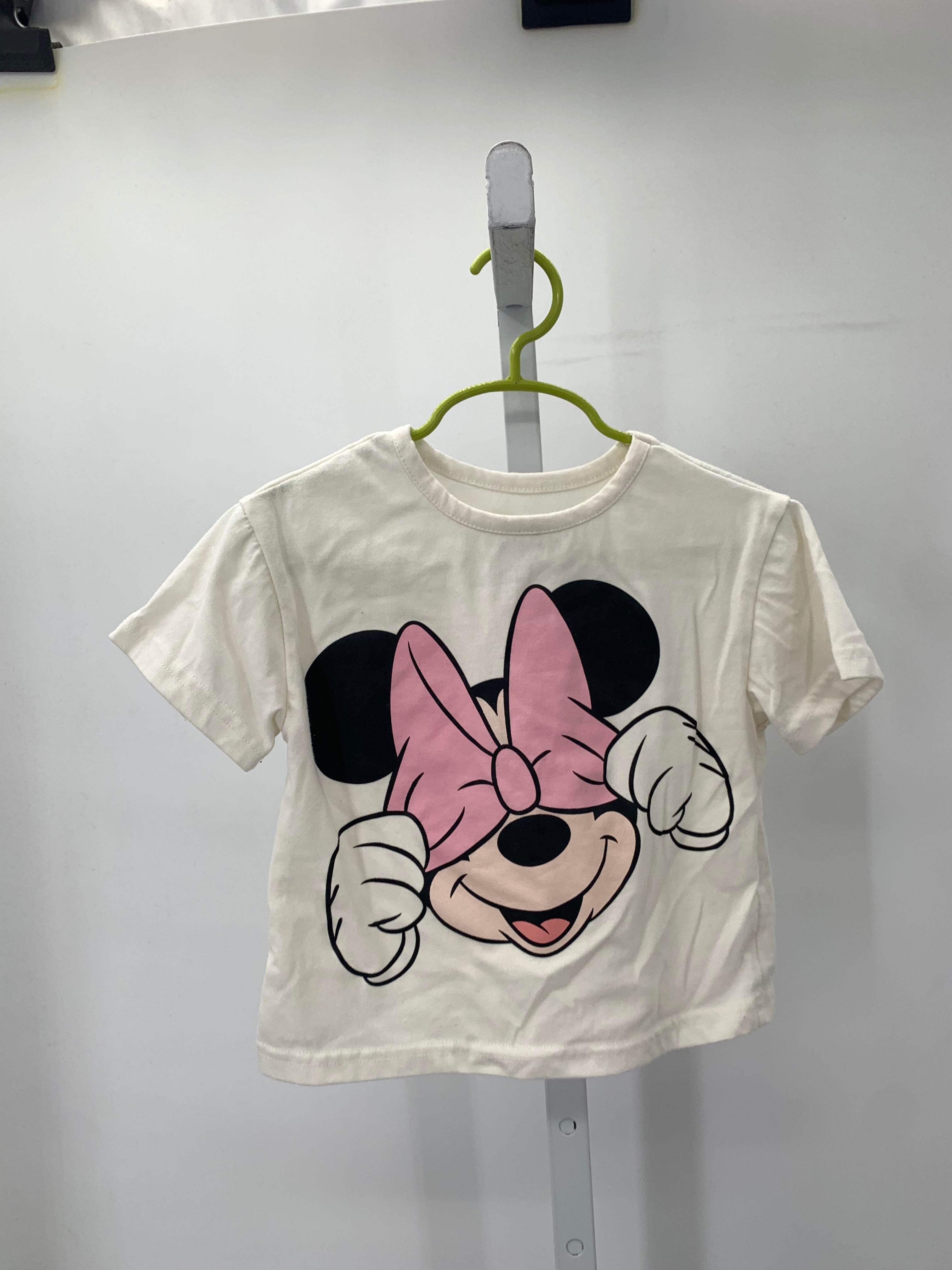 Disney Size 4 Girls Short Sleeve Shirt