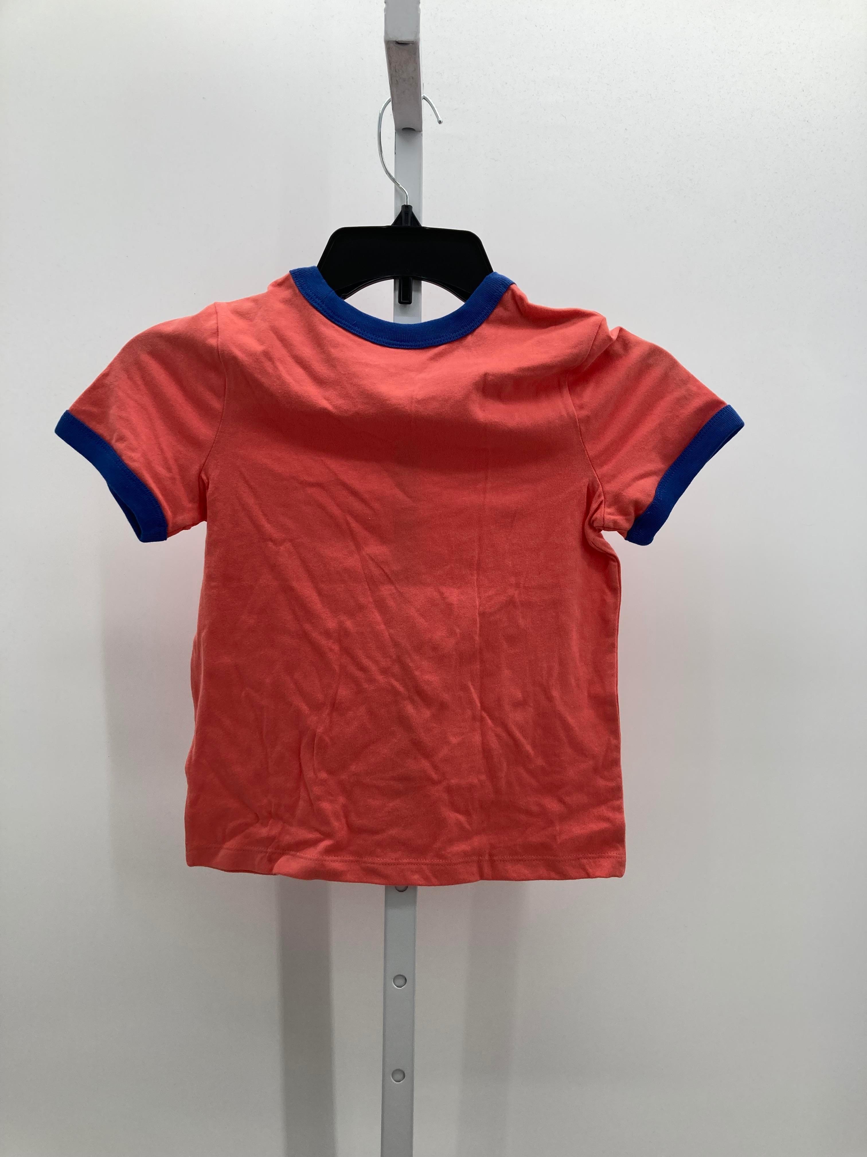 Hanna Anderson Size 6-7 Girls Short Sleeve Shirt