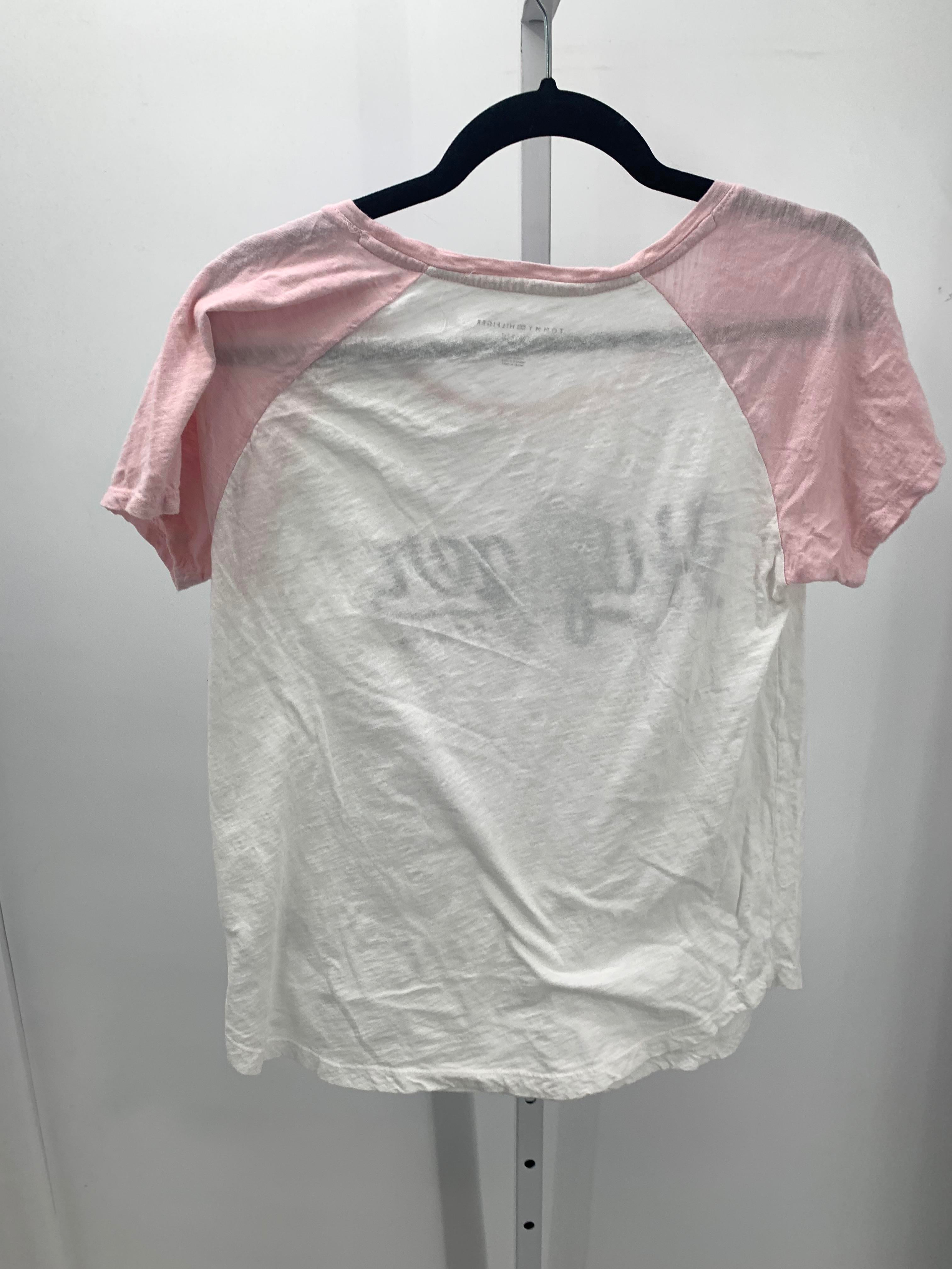 Tommy Hilfiger Size Large Misses Short Sleeve Shirt