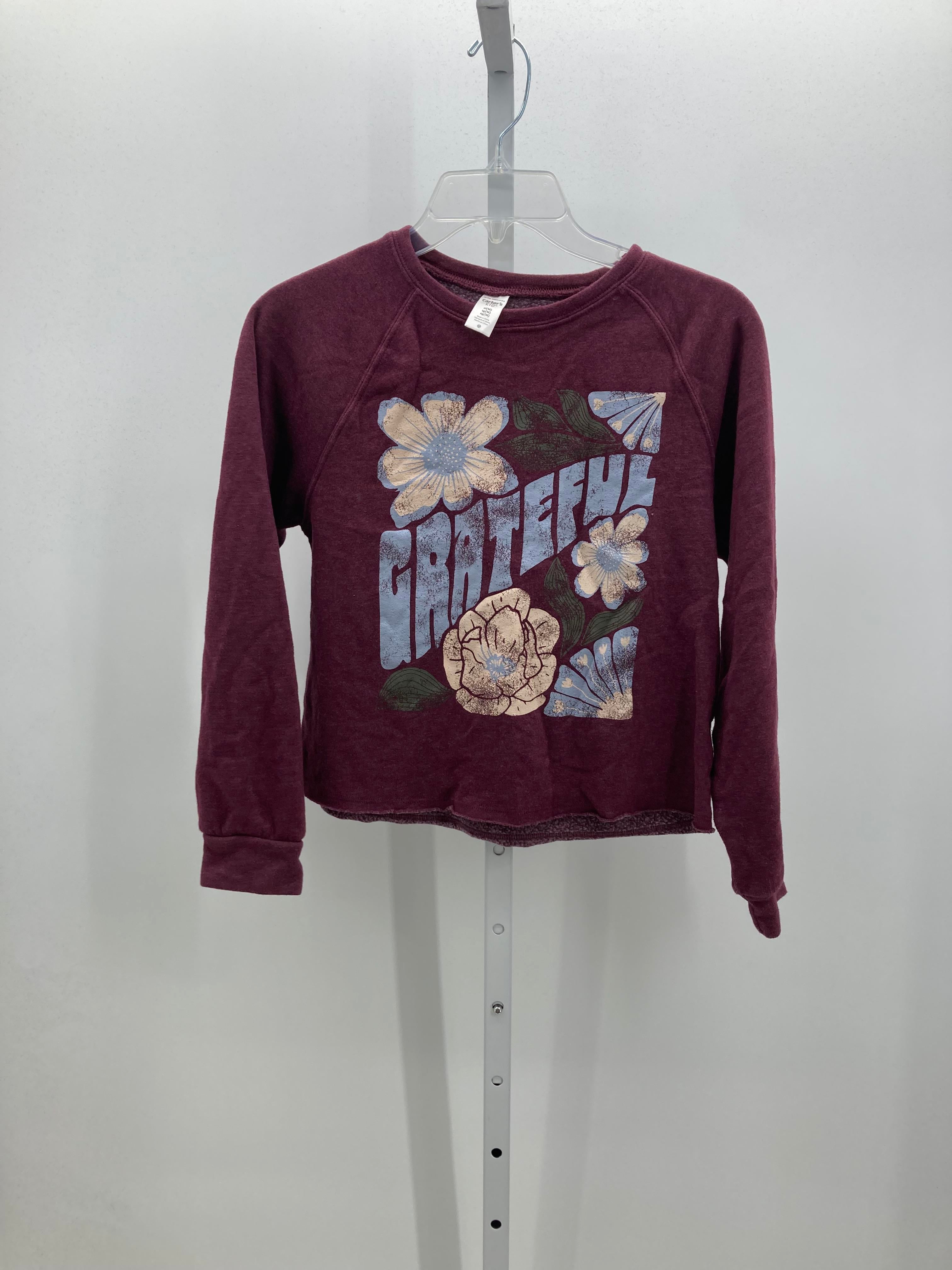 Carters Size 14 Girls Long Sleeve Shirt