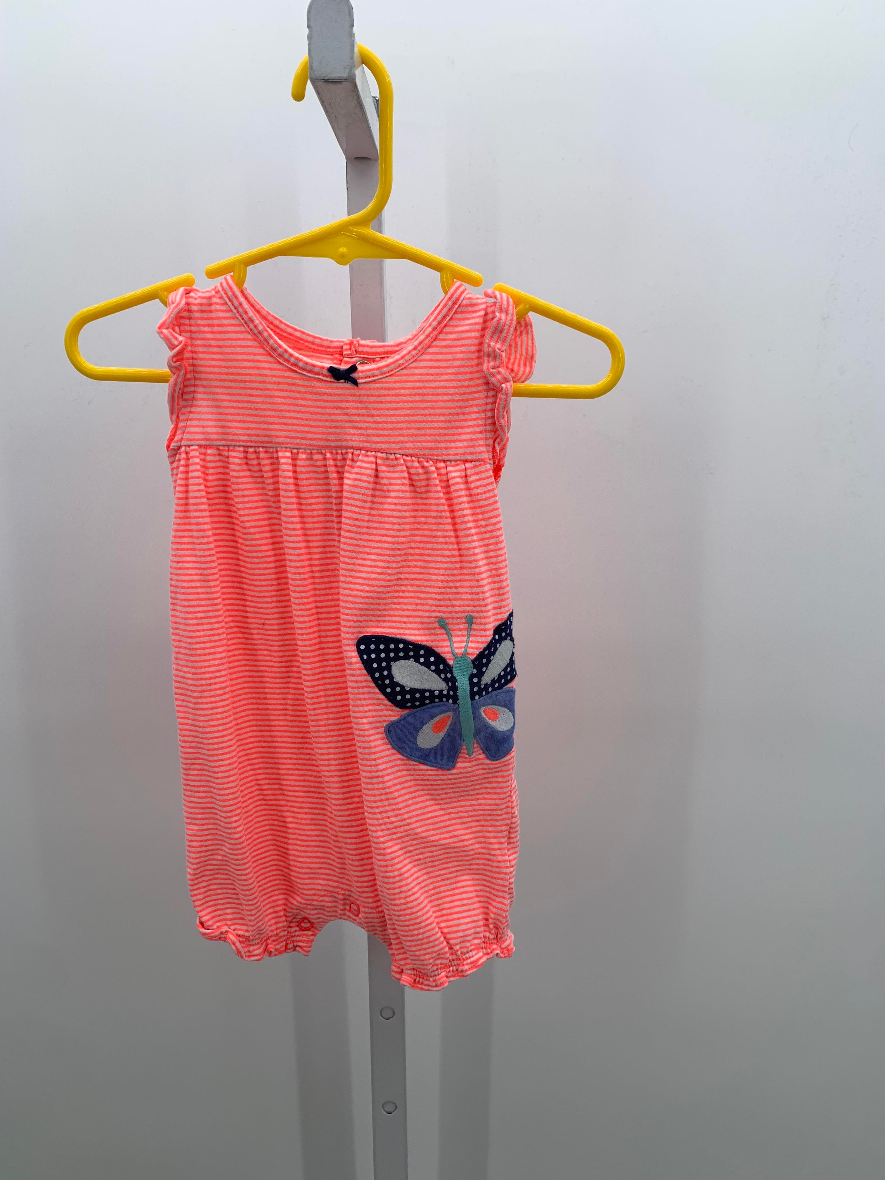 Carters Size 6 Months Girls Sleeveless Romper