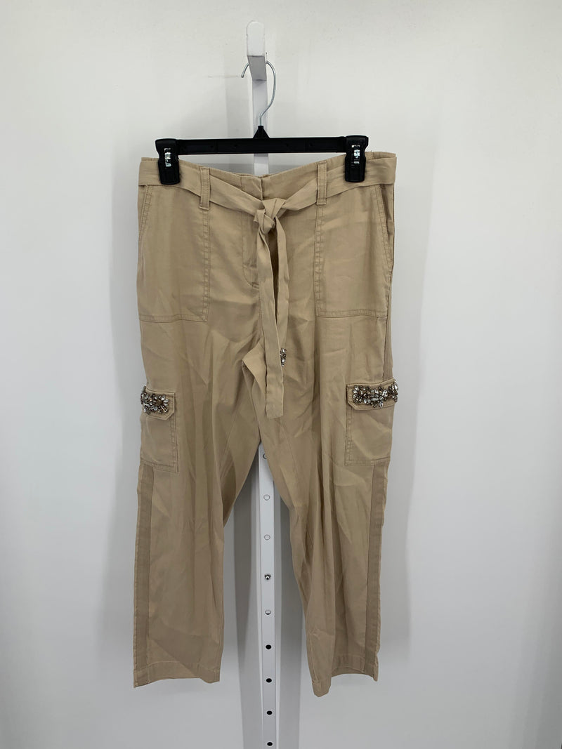 Chico's Size 2 Misses Cropped Pants