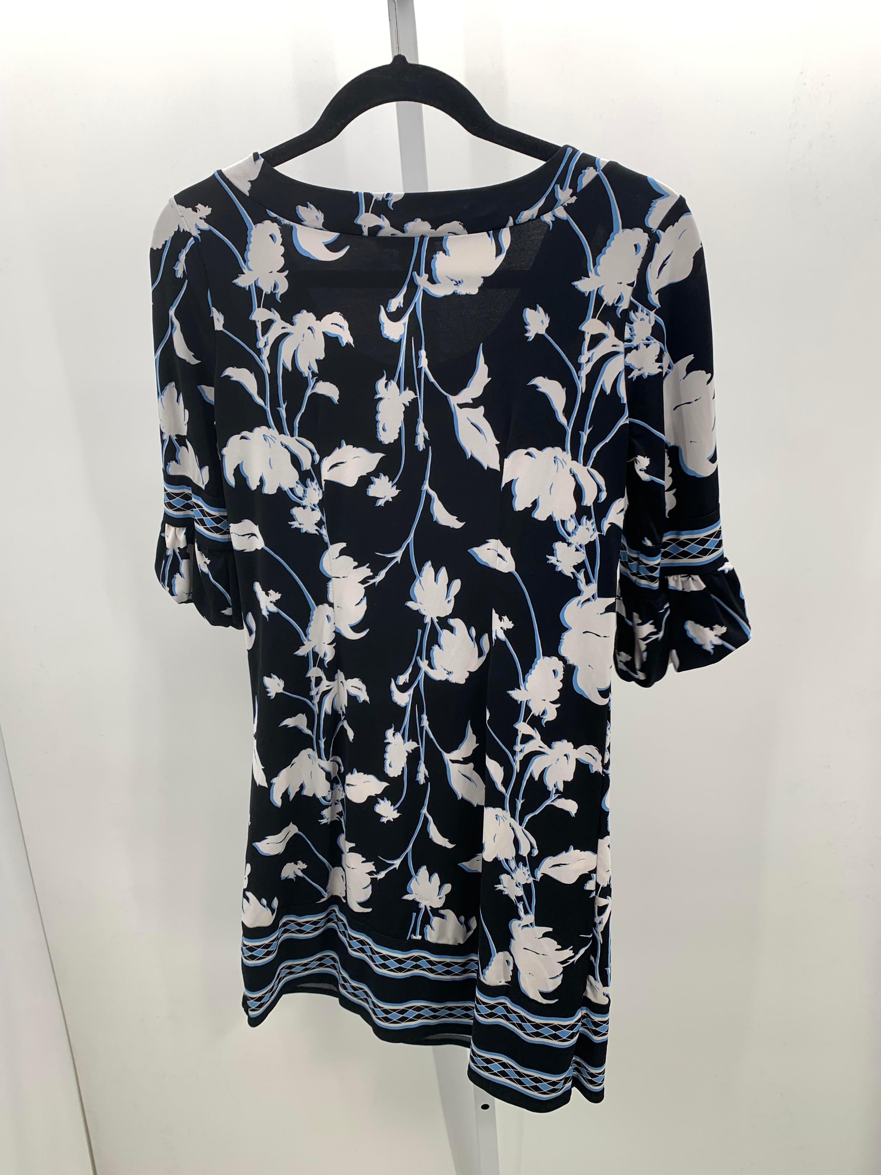 Loft Size X Small Misses Short Sleeve Dress