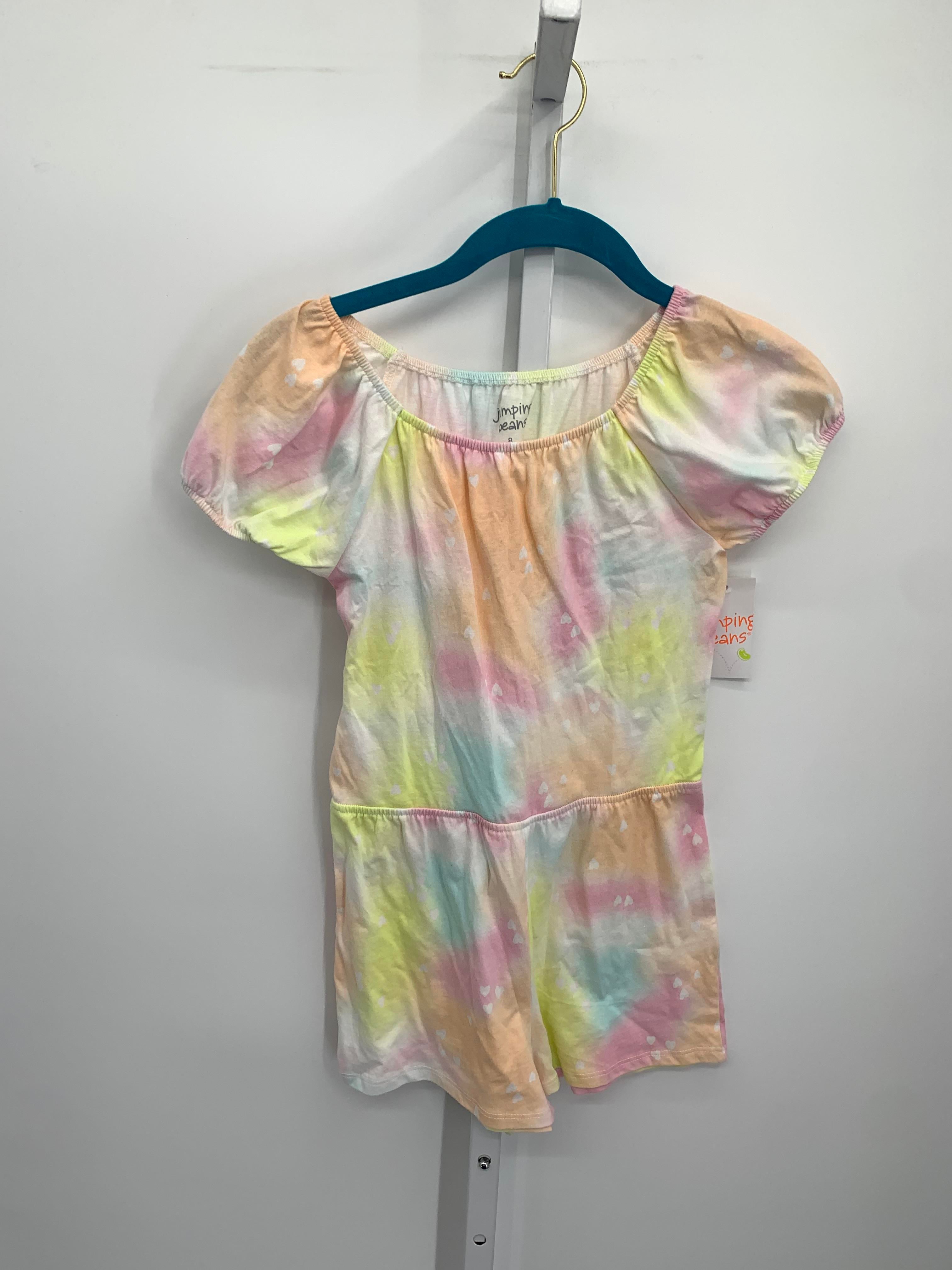 Jumping Beans Size 8 Girls Short Slv. Romper