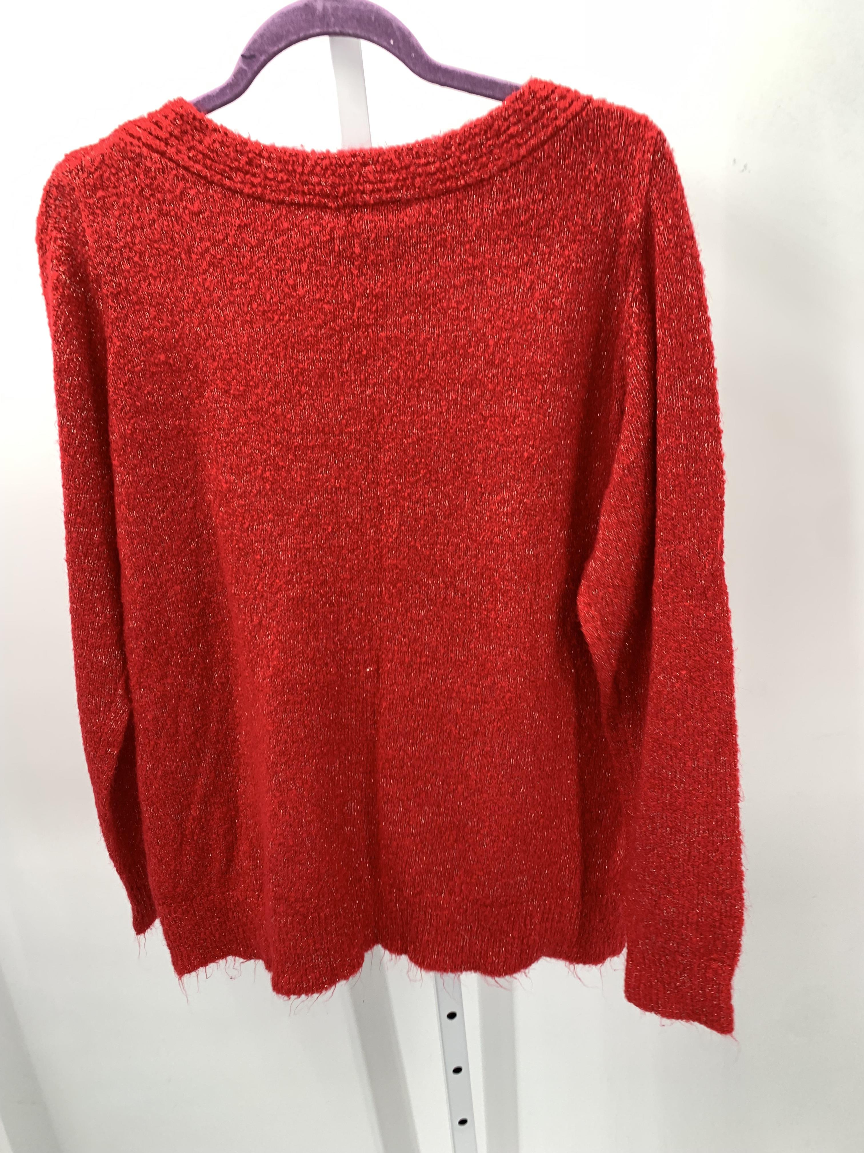 Croft & Barrow Size Large Misses Long Slv Sweater