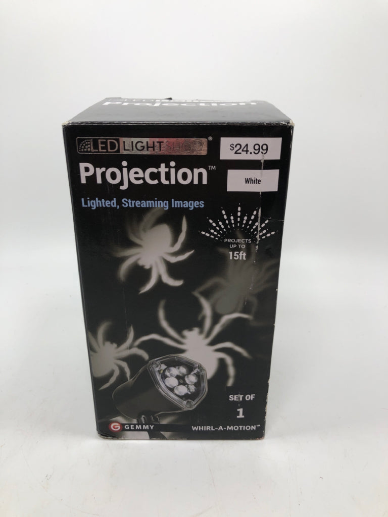 NIB SPIDER PROJECTION LIGHT SHOW.