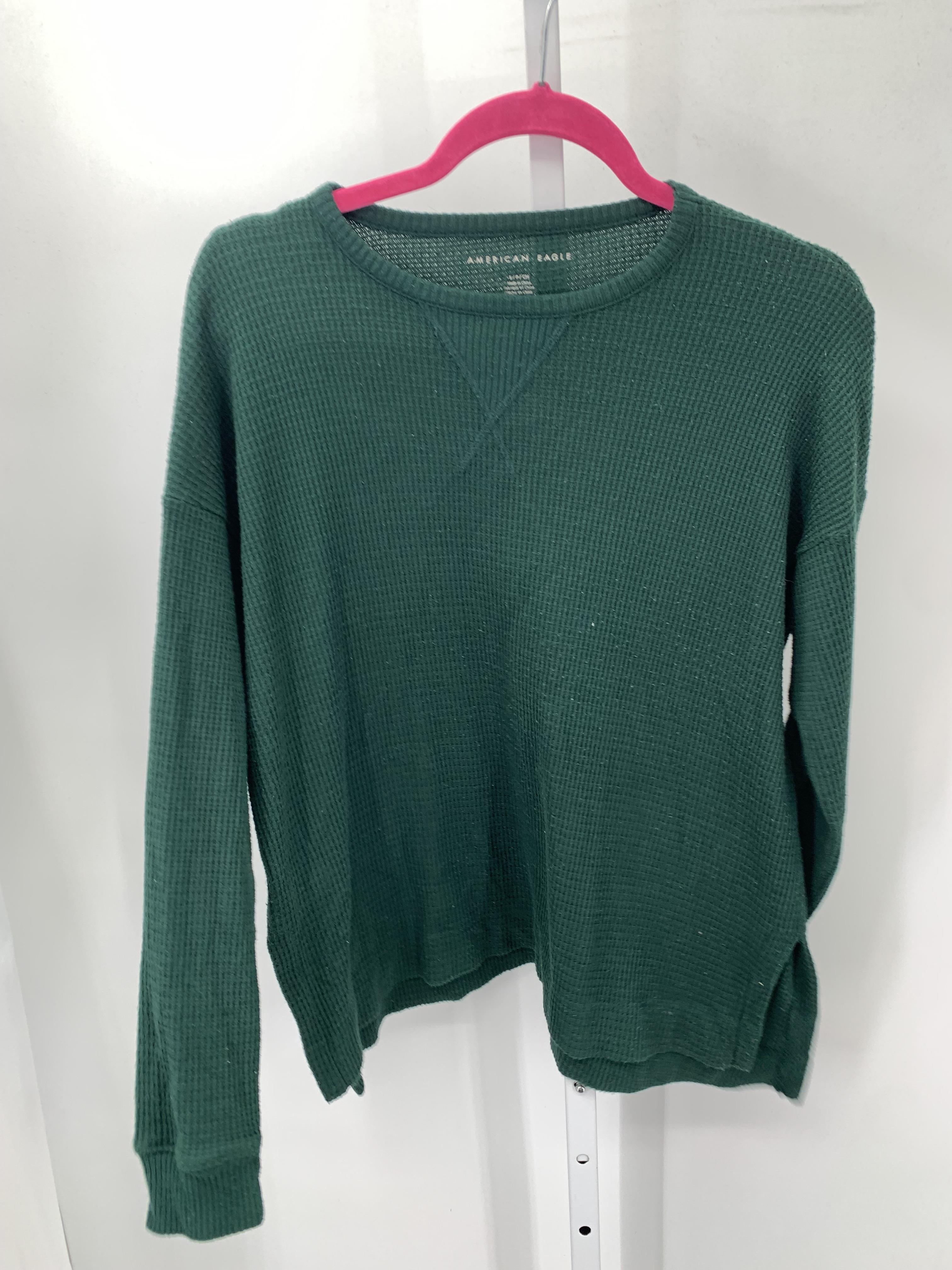 American Eagle Size Small Juniors Long Sleeve Shirt