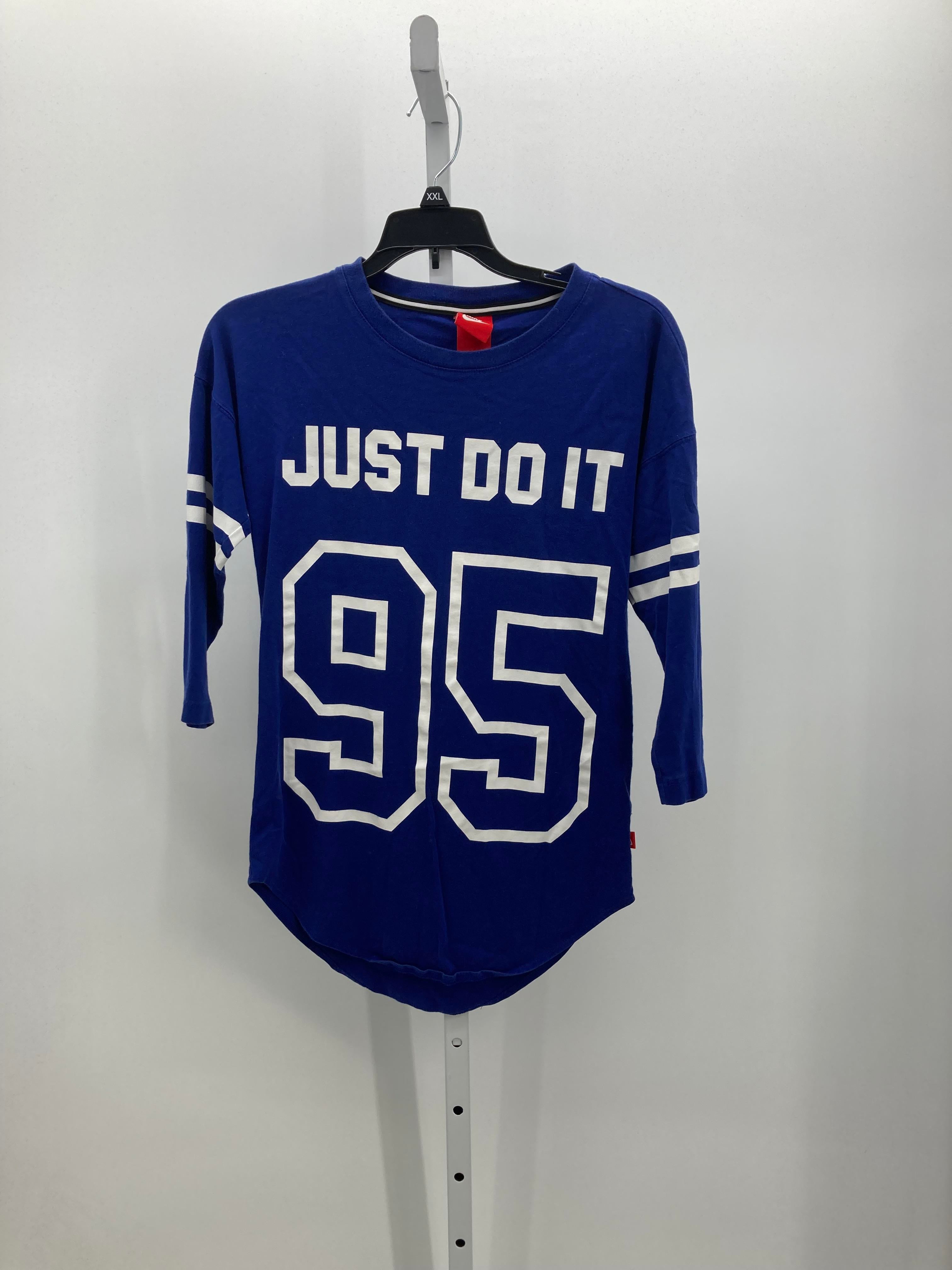 Nike Size X Small Misses 3/4 Sleeve Shirt