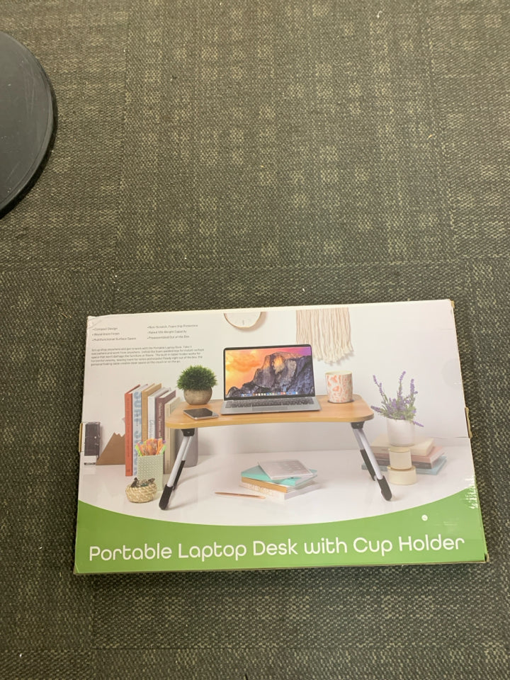 NIB PORTABLE LAPTOP DESK.