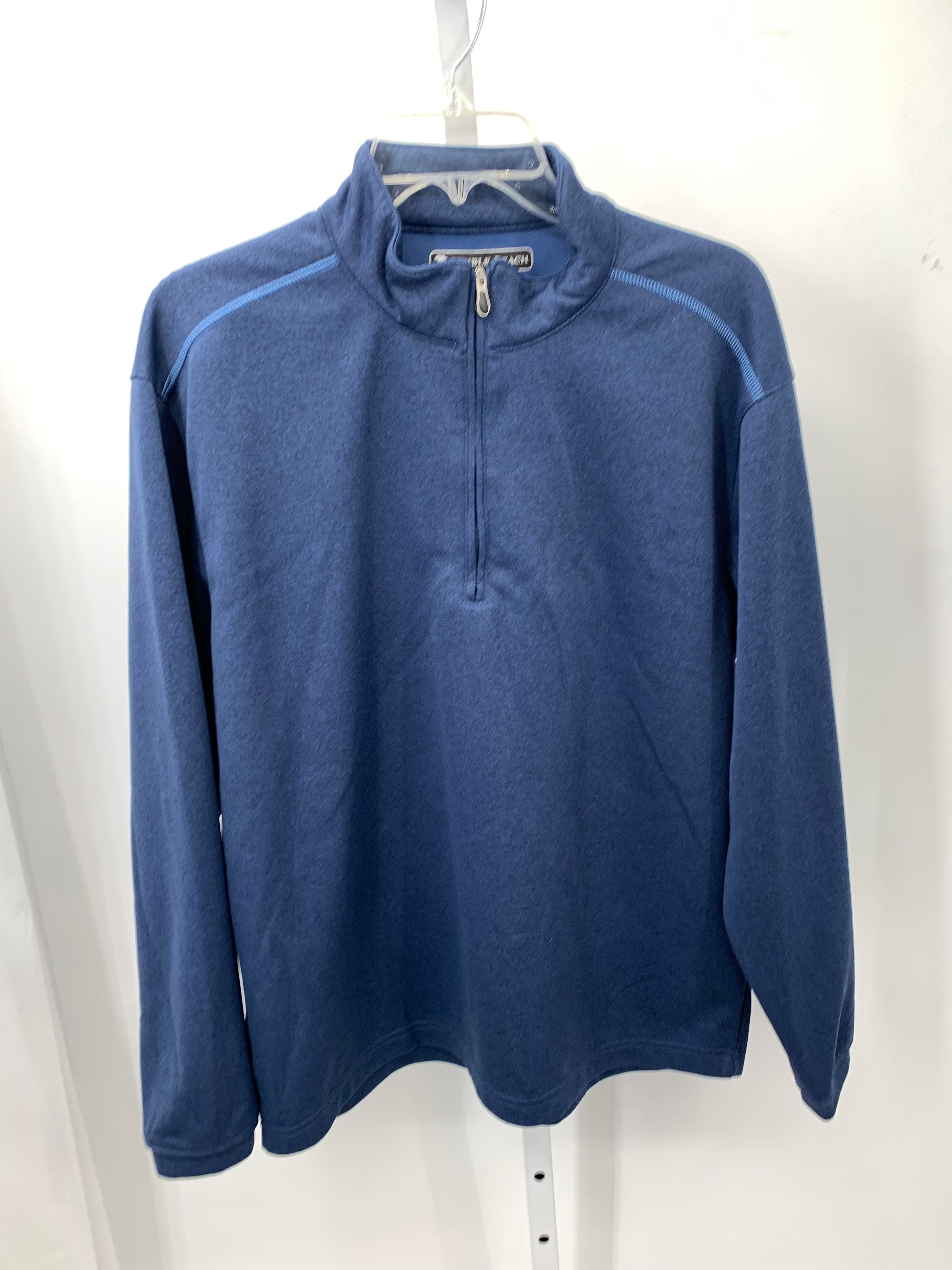PARTIAL ZIP KNIT.
