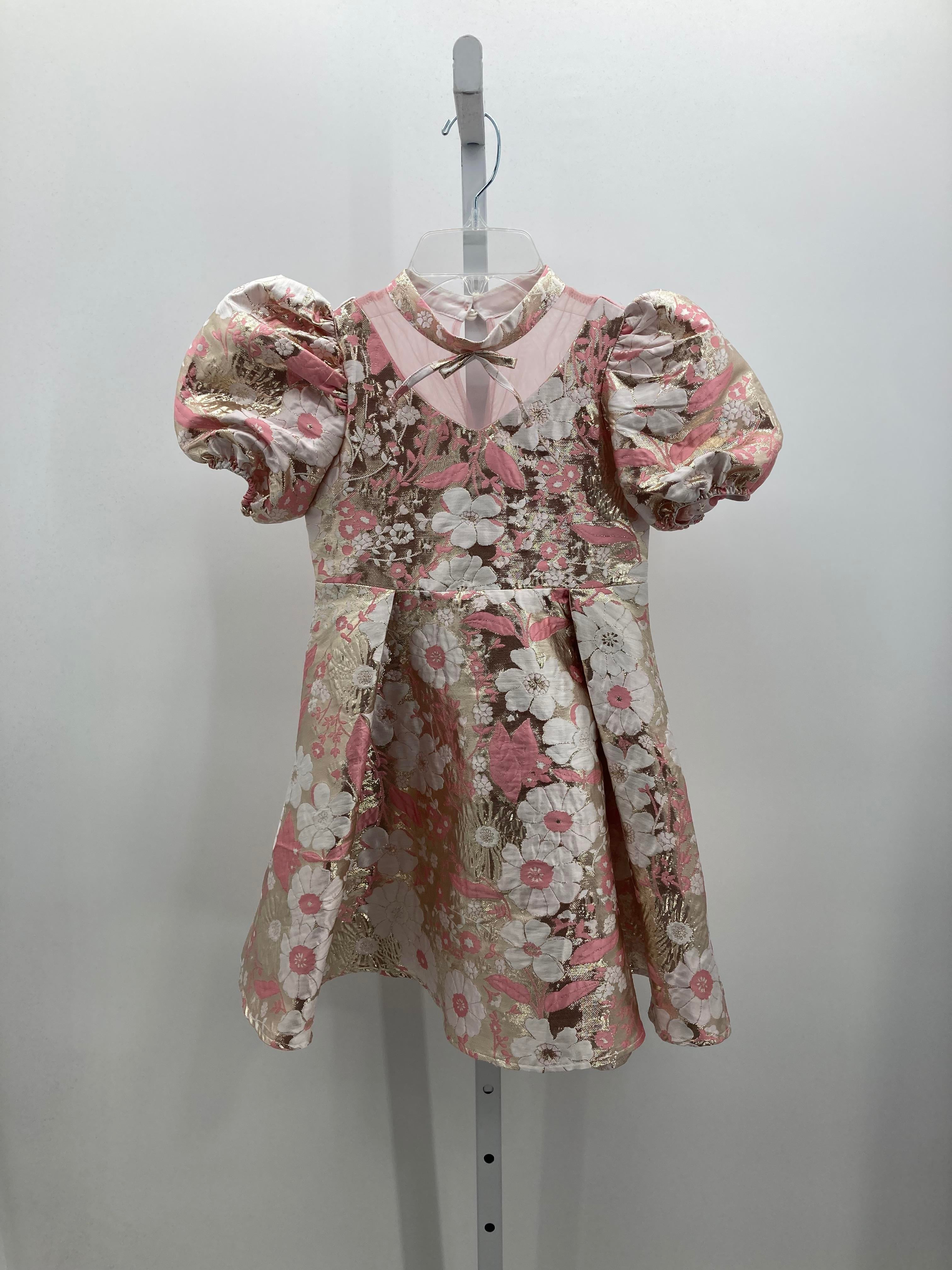 Size 7 Girls Short Sleeve Dress